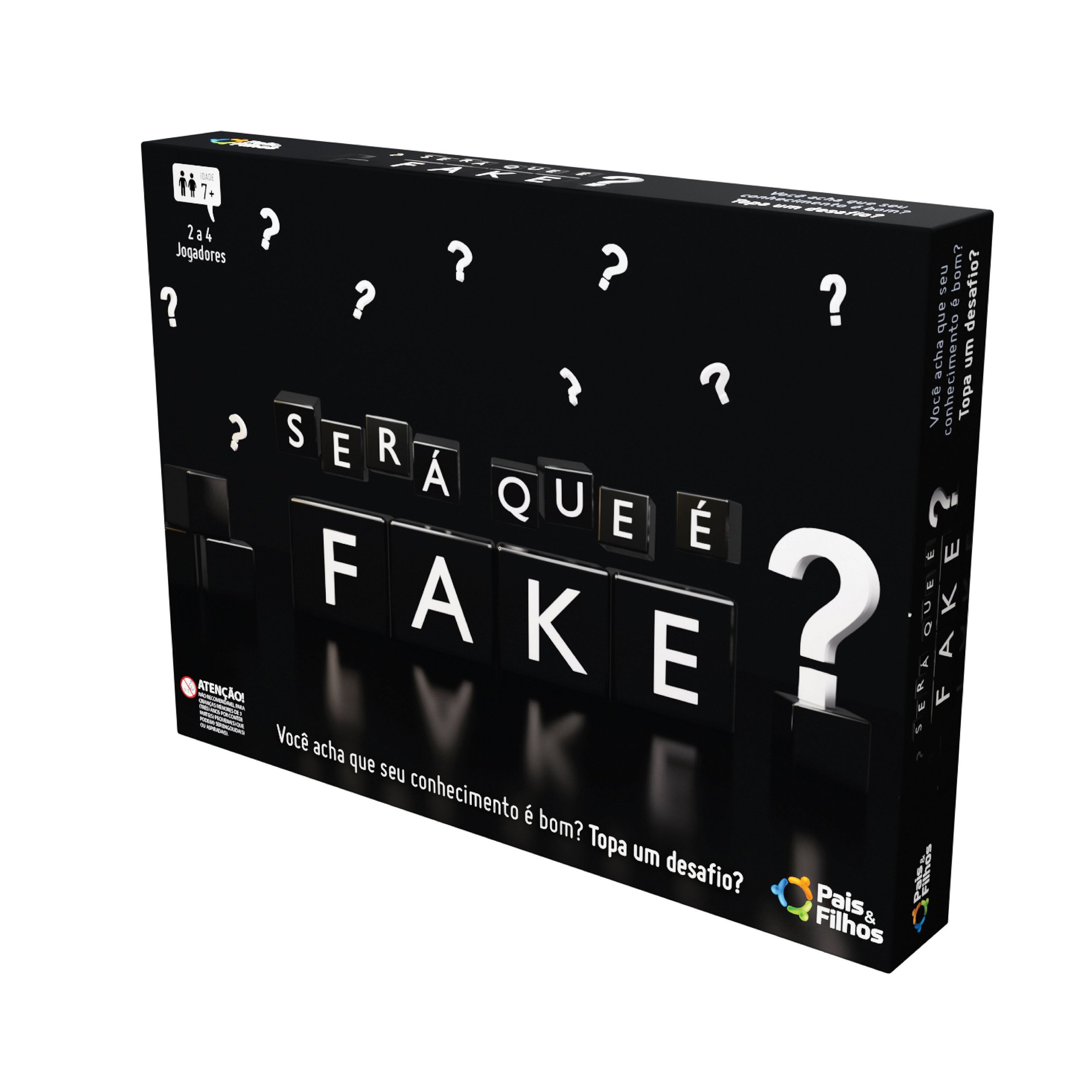 Jogo de Tabuleiro CLEMENTONI Fake? (Idade Mínima: 8 Anos - Dificuldade:  Intermédia)