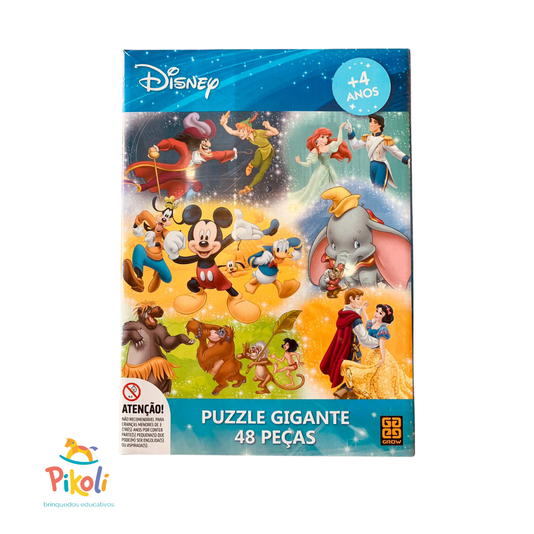 Quebra Cabeça Puzzle 150 Pçs Disney - Grow