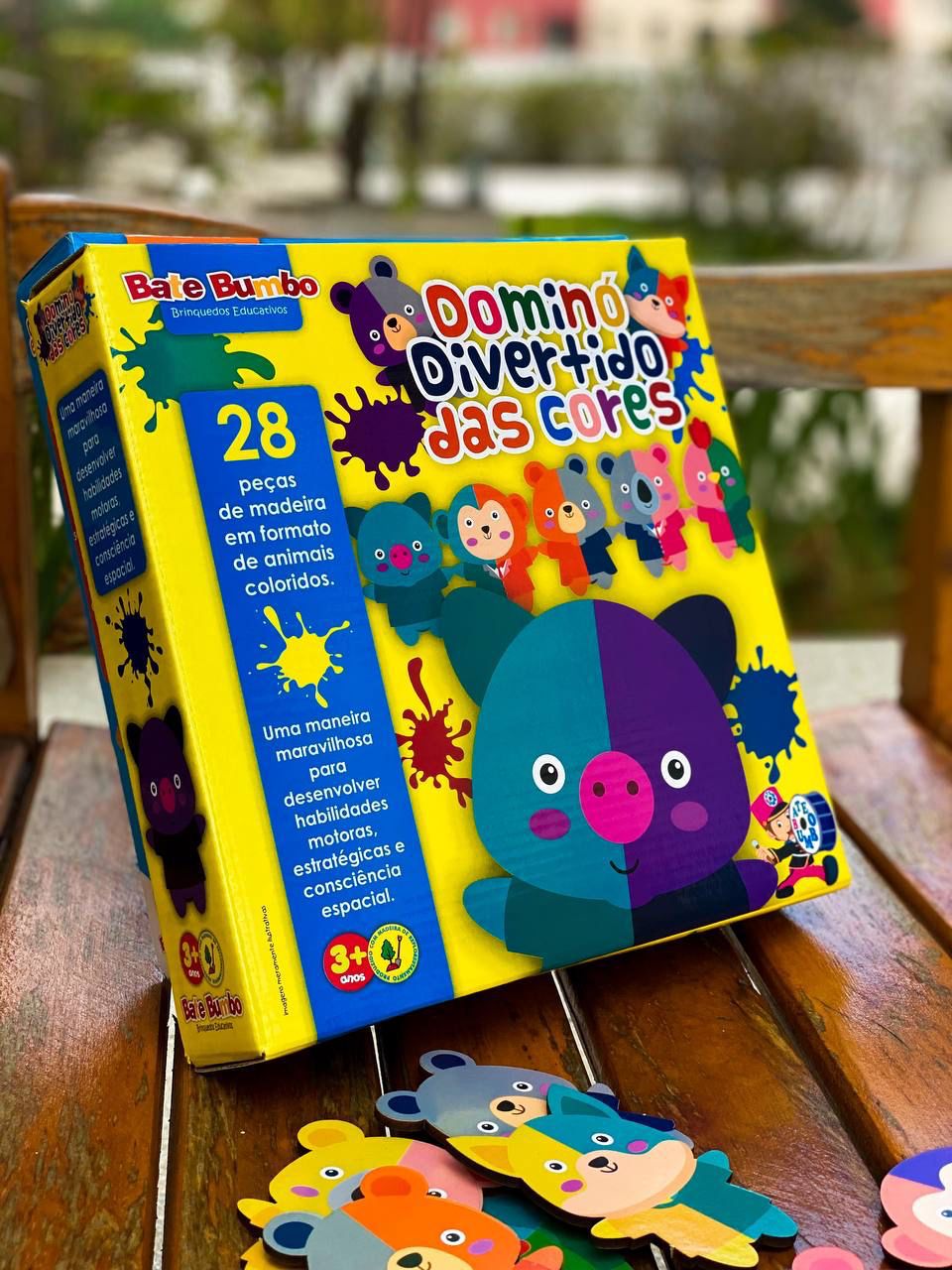 Jogo Da Memoria - Dos Bichos - Pikoli Brinquedos Educativos