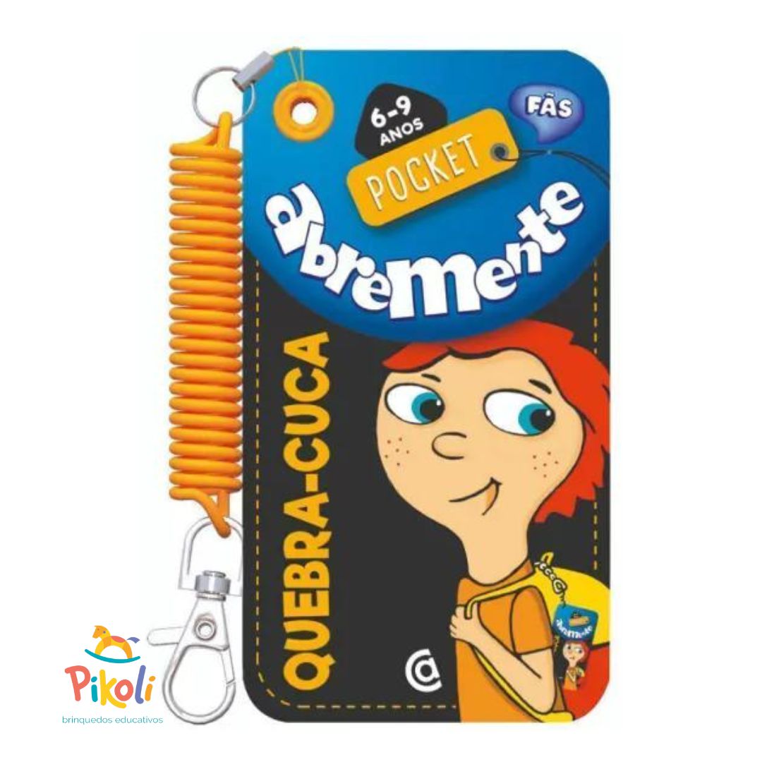 Livro - Abremente Pocket - Quiz - 6 a 9 Anos - Pikoli Brinquedos Educativos