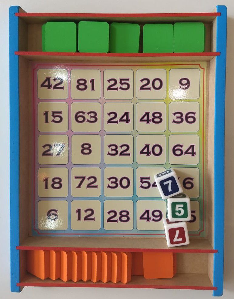 Multiplicação - Jogo Matemática - Jogo 4 em Fila – Guigui - Pikoli  Brinquedos Educativos