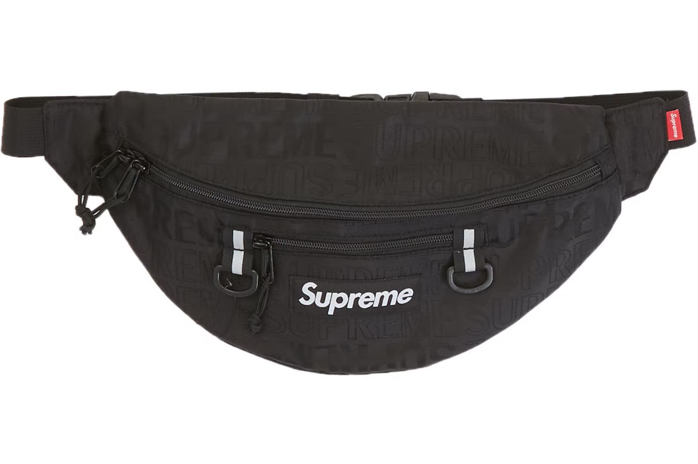 Supreme Waist Bag (SS19) Black - Light Up Co. - Hype Streetwear