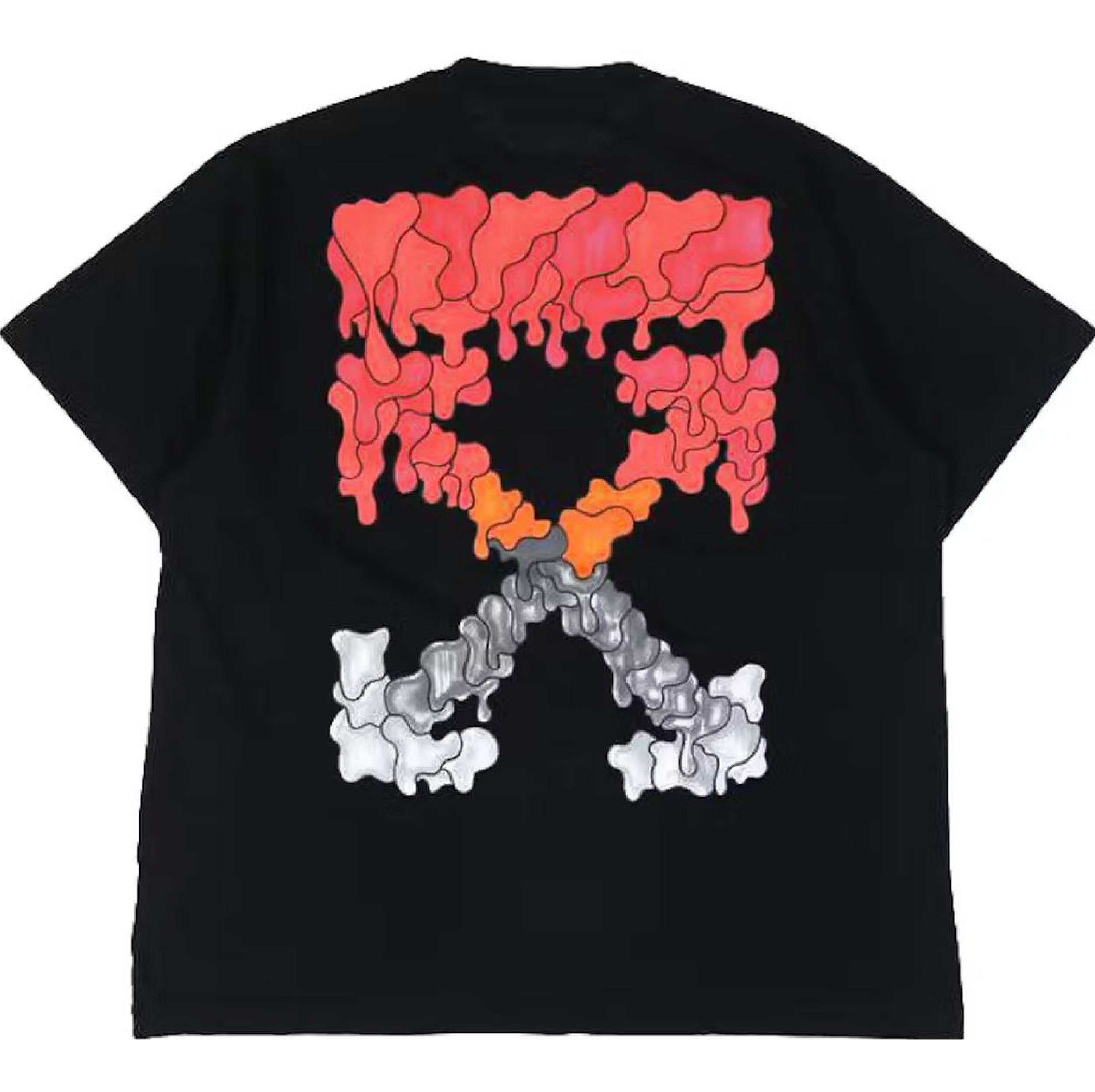 OFF-WHITE Red Marker S/S Over Tee Black/Red - Light Up Co. - Hype