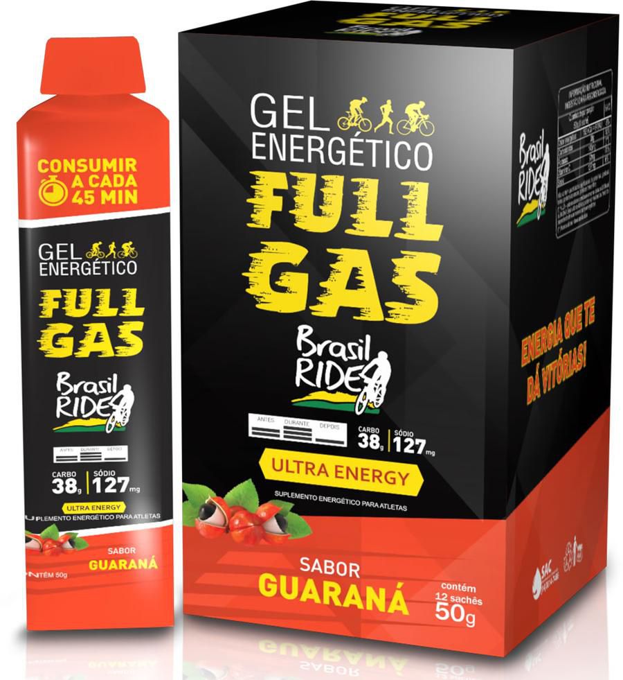 Full Gás Brasil Ride Gel Ultra Energy Guaraná - UN - Norte Bike - Elite  Store