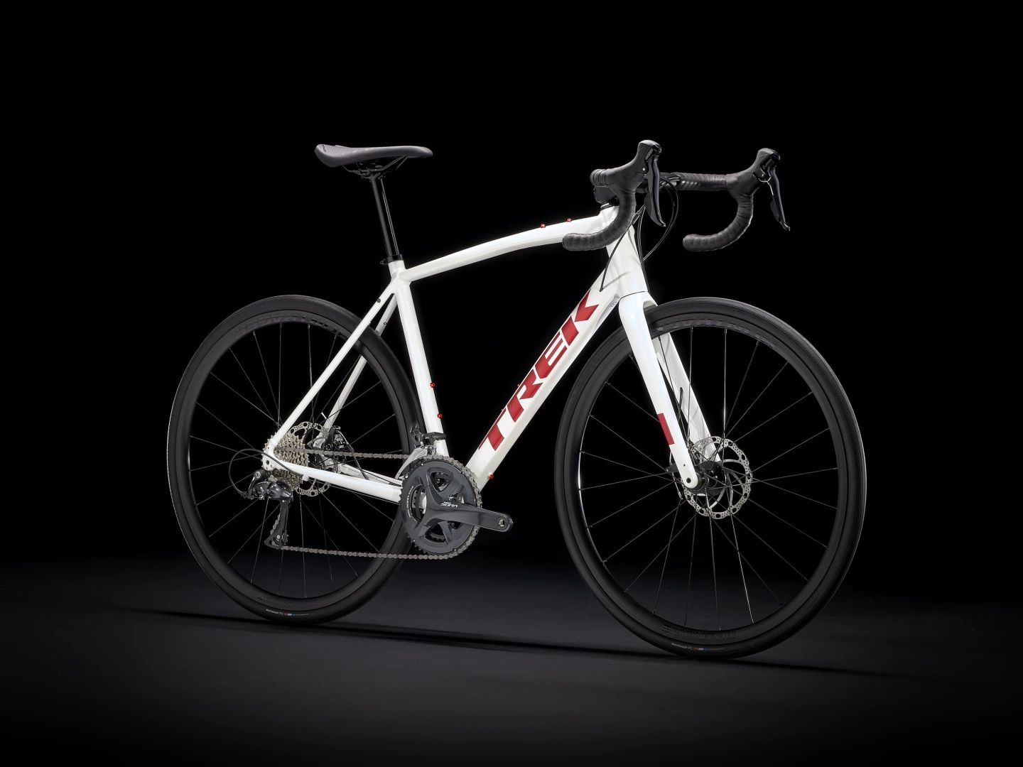 Bicicleta TREK Domane AL 3 Disc Crystal White Matte Trek Black 44