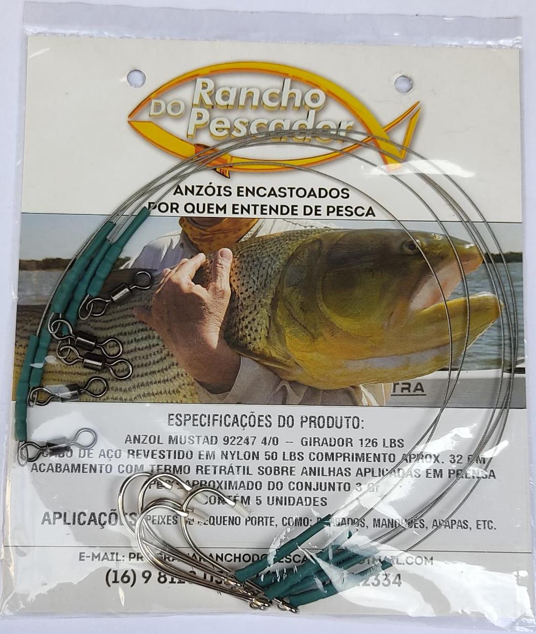 Anzol Gamakatsu Big River Bait 12/0 - Penn Raíba Carretilhas