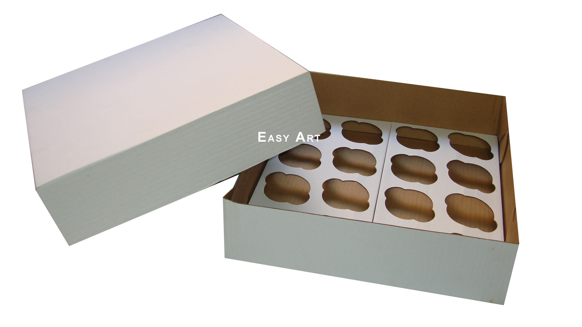 Caixas Para Transporte De Cupcakes 35x35x10 Easy Art Embalagens Artesanais