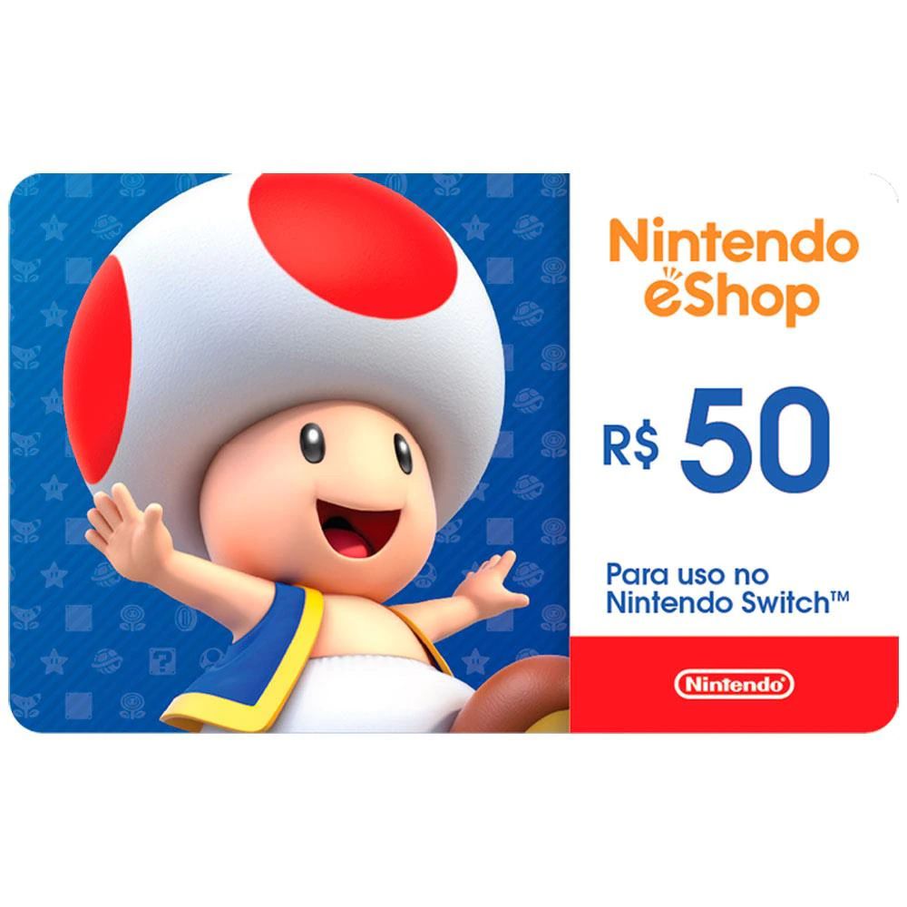 Loja Nintendo é atualizada com venda de gift cards via boleto
