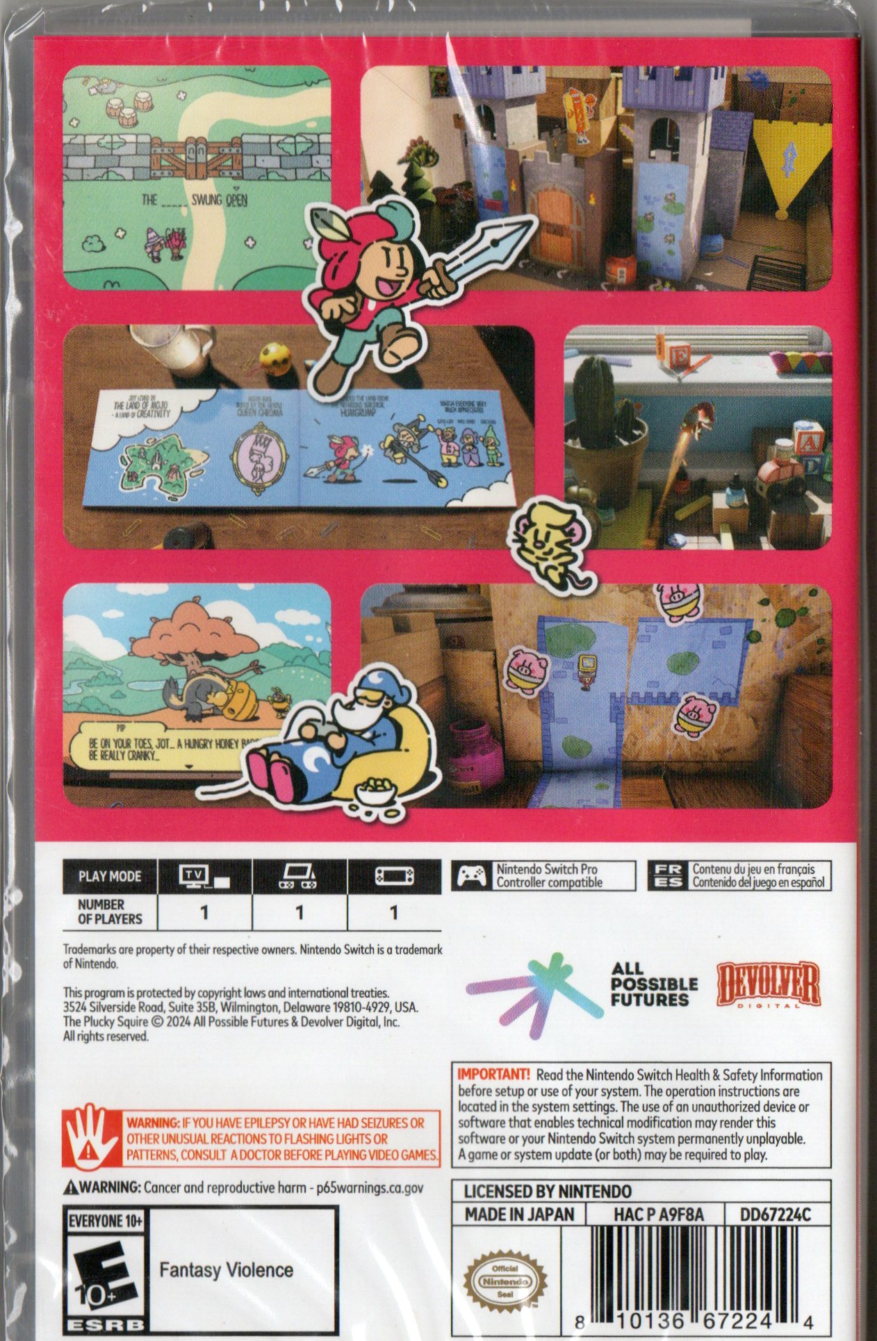 The Plucky Squire Nintendo Switch - Cadê Meu Jogo