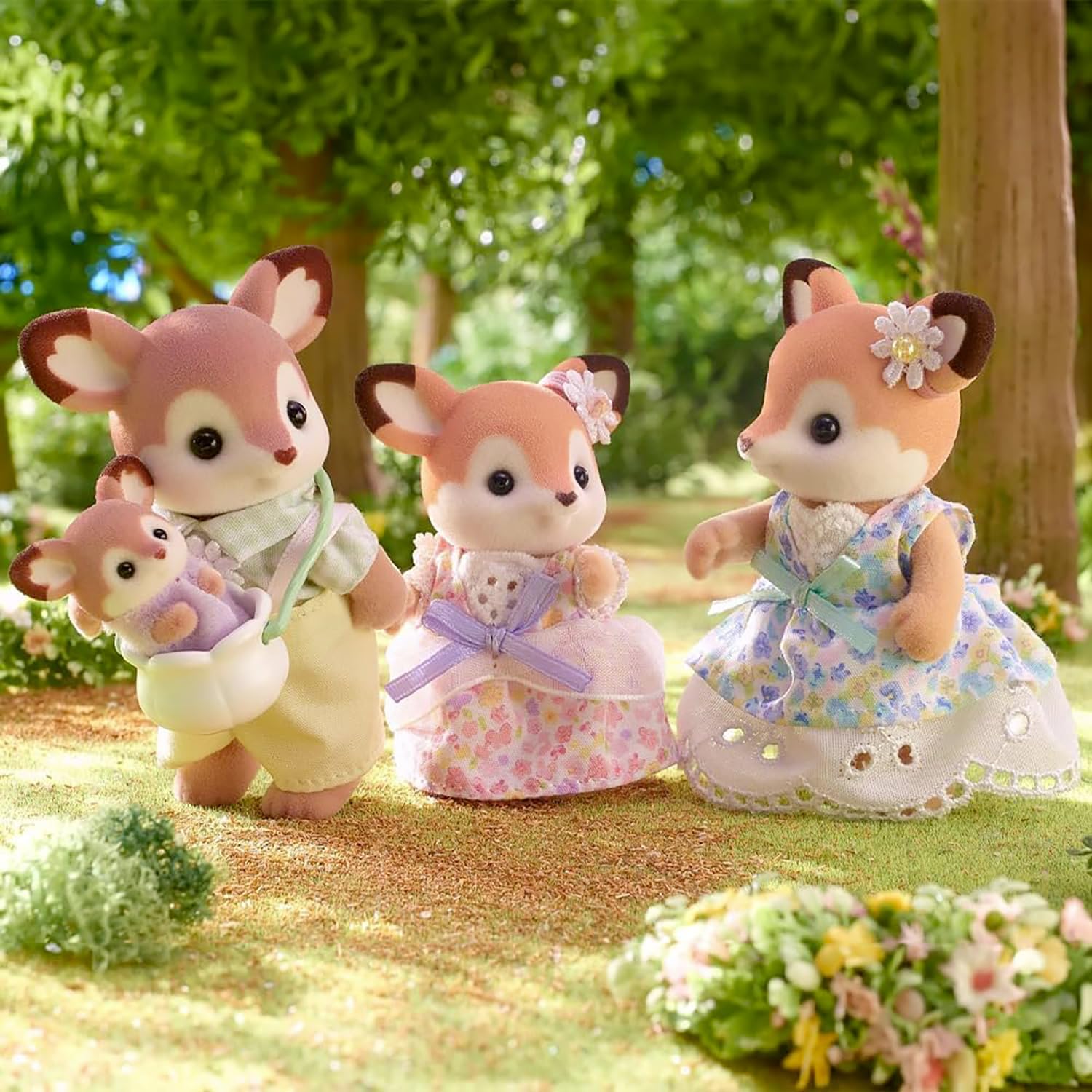 Família dos Cervos Sylvanian Families - Cadê Meu Jogo