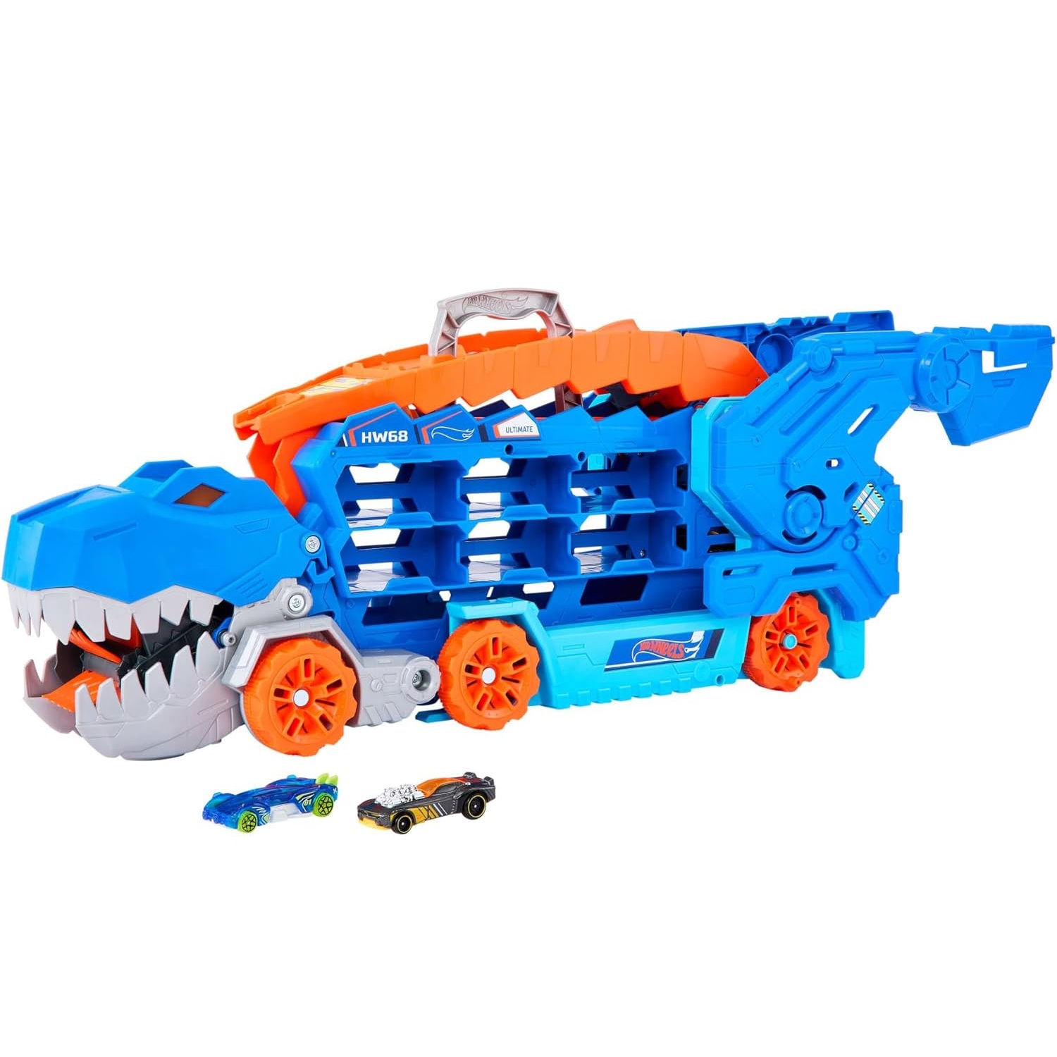 Pista Hot Wheels City Super Reboque de T-Rex Mattel - Cadê Meu Jogo