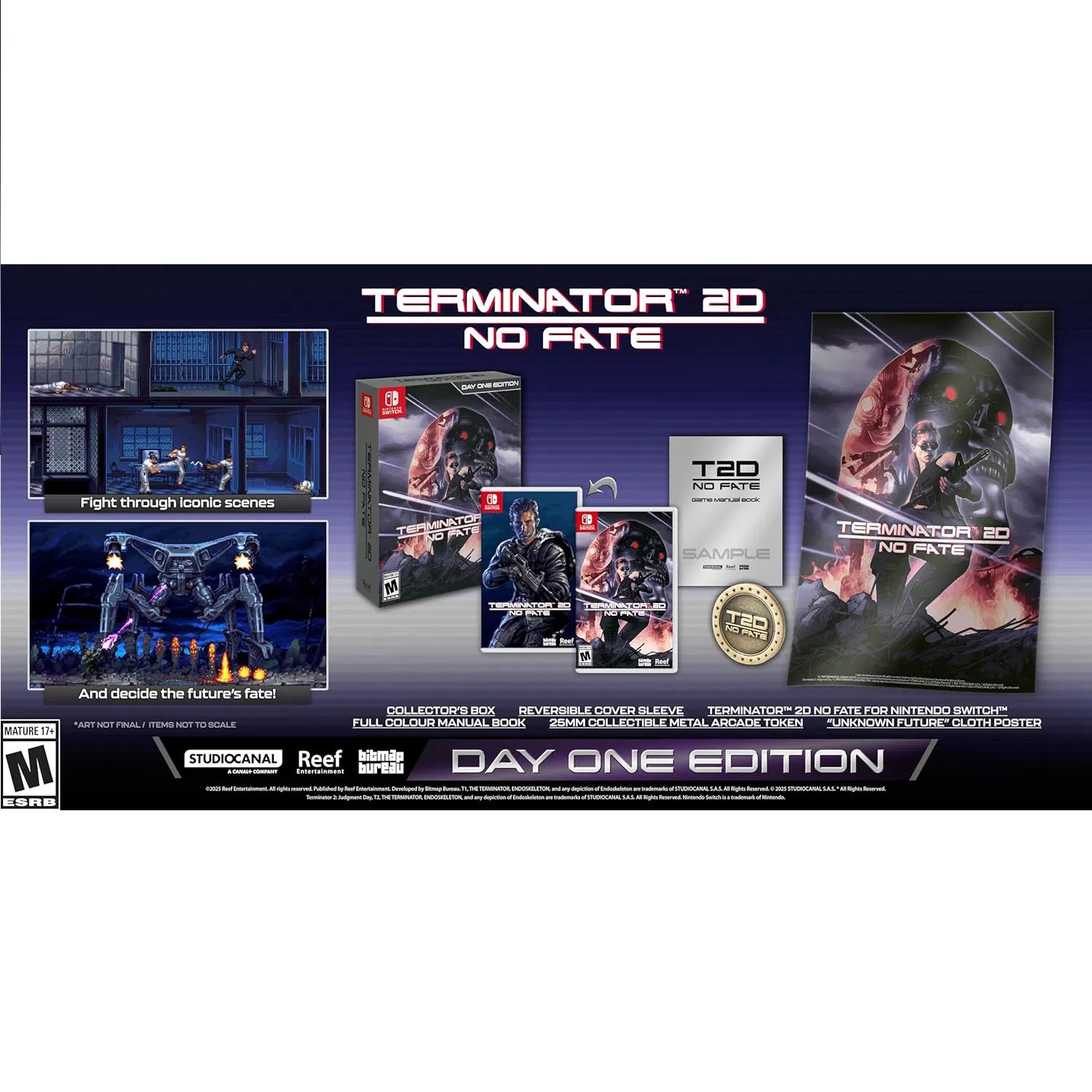 Terminator 2d No Fate Day One Edition Nintendo Switch - Cadê Meu Jogo