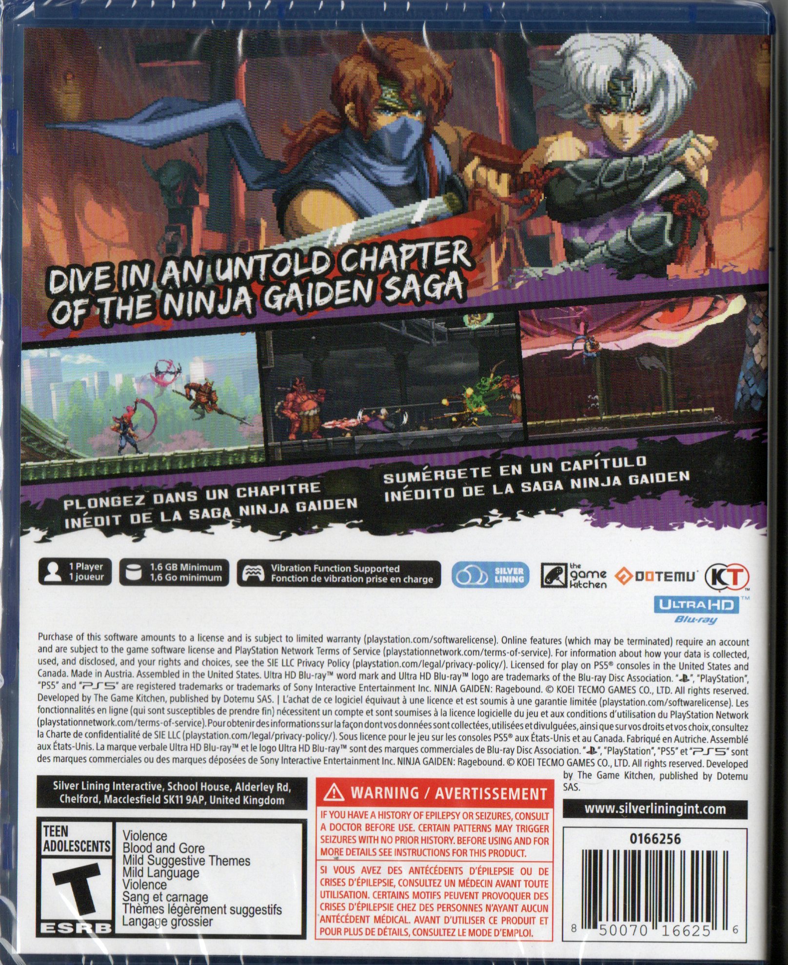 Ninja Gaiden Ragebound PS5 - Cadê Meu Jogo