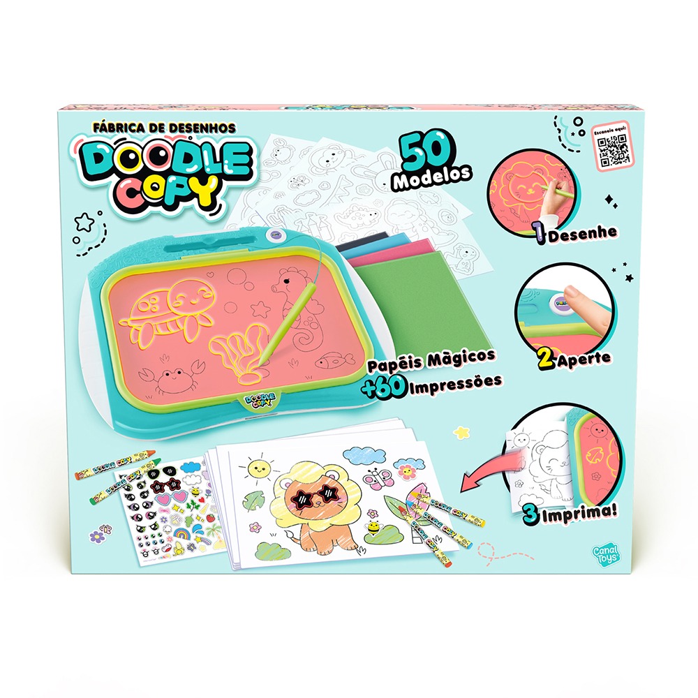 Fábrica de Desenhos Doodle Copy Fun - Cadê Meu Jogo
