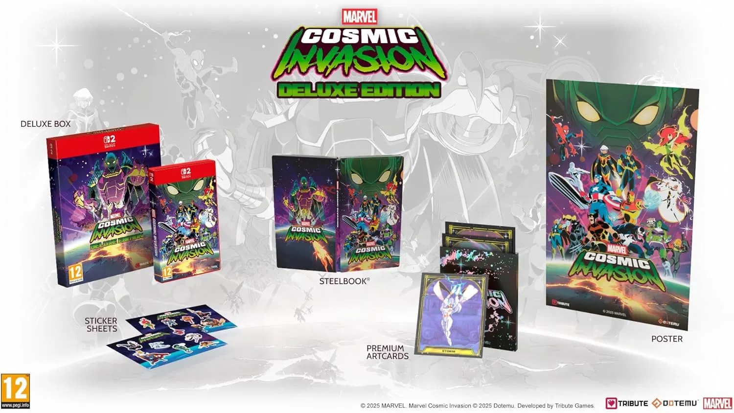 Marvel Cosmic Invasion Nintendo Switch 2 Deluxe Edition - Cadê Meu