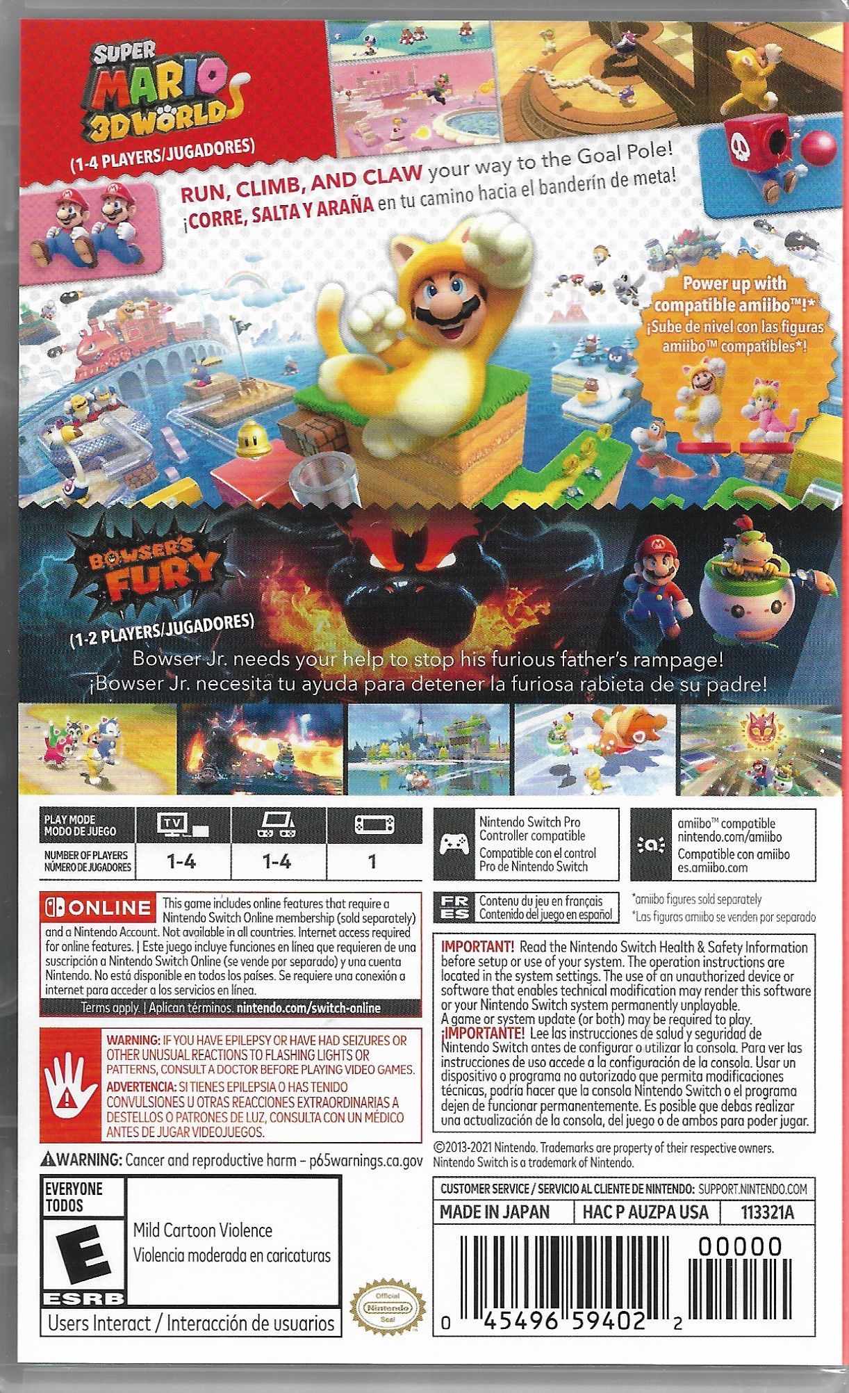 Super Mario 3D World + Bowser's Fury Nintendo Switch - Cadê Super Mario 3D World + Bowser's Fury Nintendo Switch - Cadê