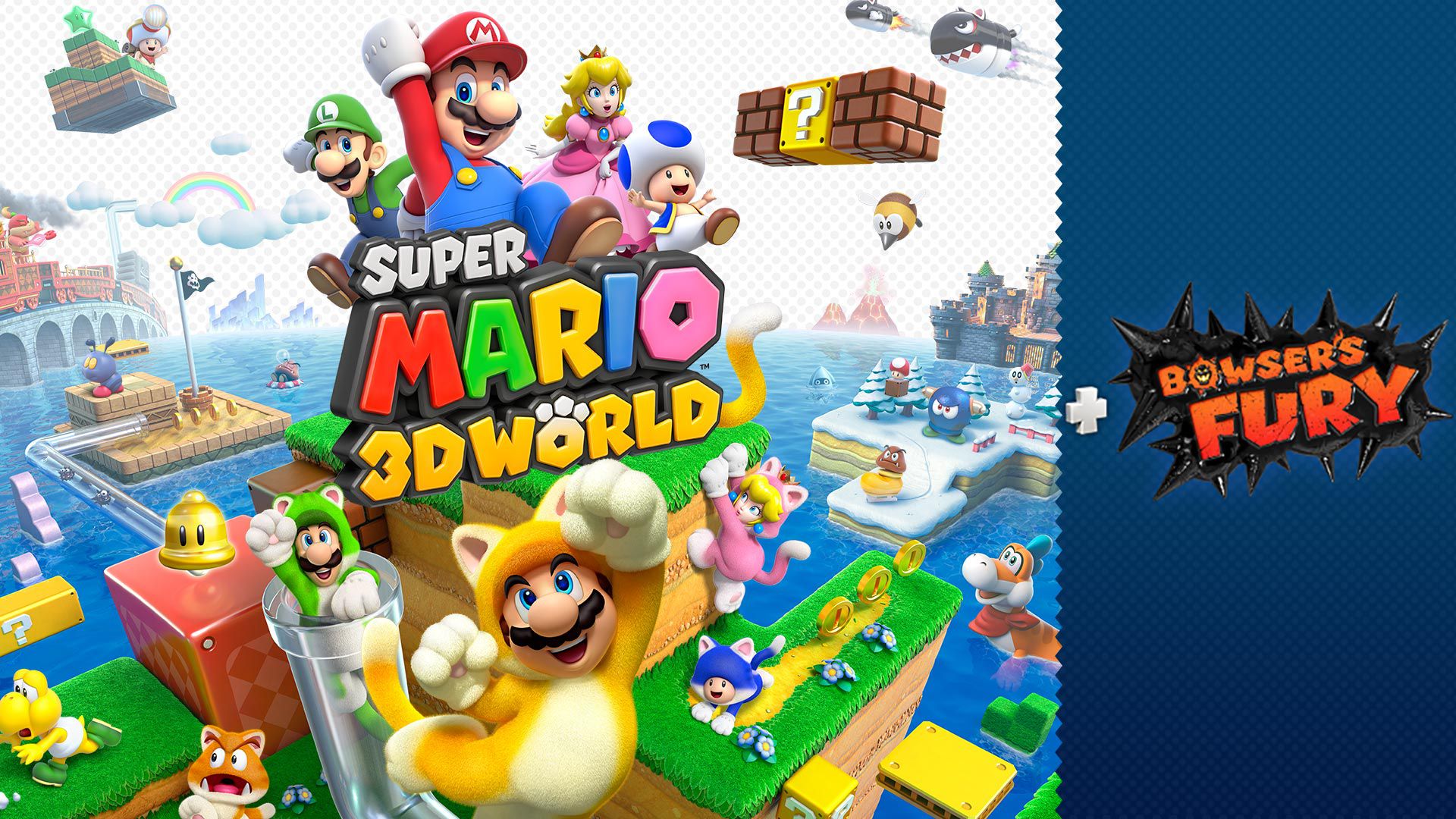 Super Mario 3D World + Bowser's Fury Nintendo Switch - Cadê Meu Jogo