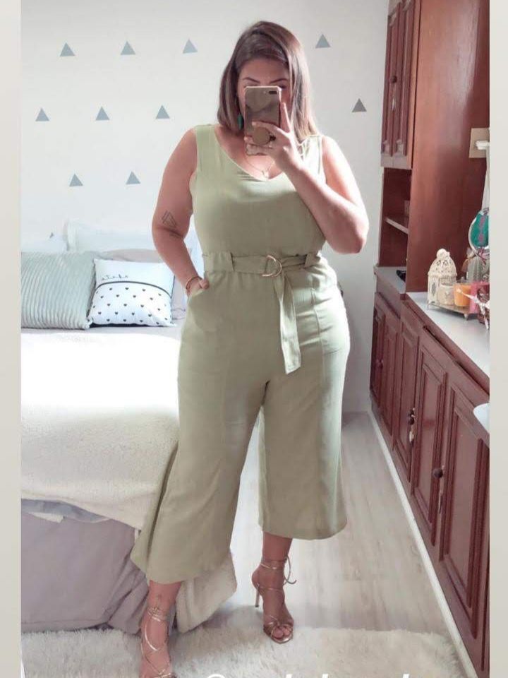 Macacão viscose hotsell plus size