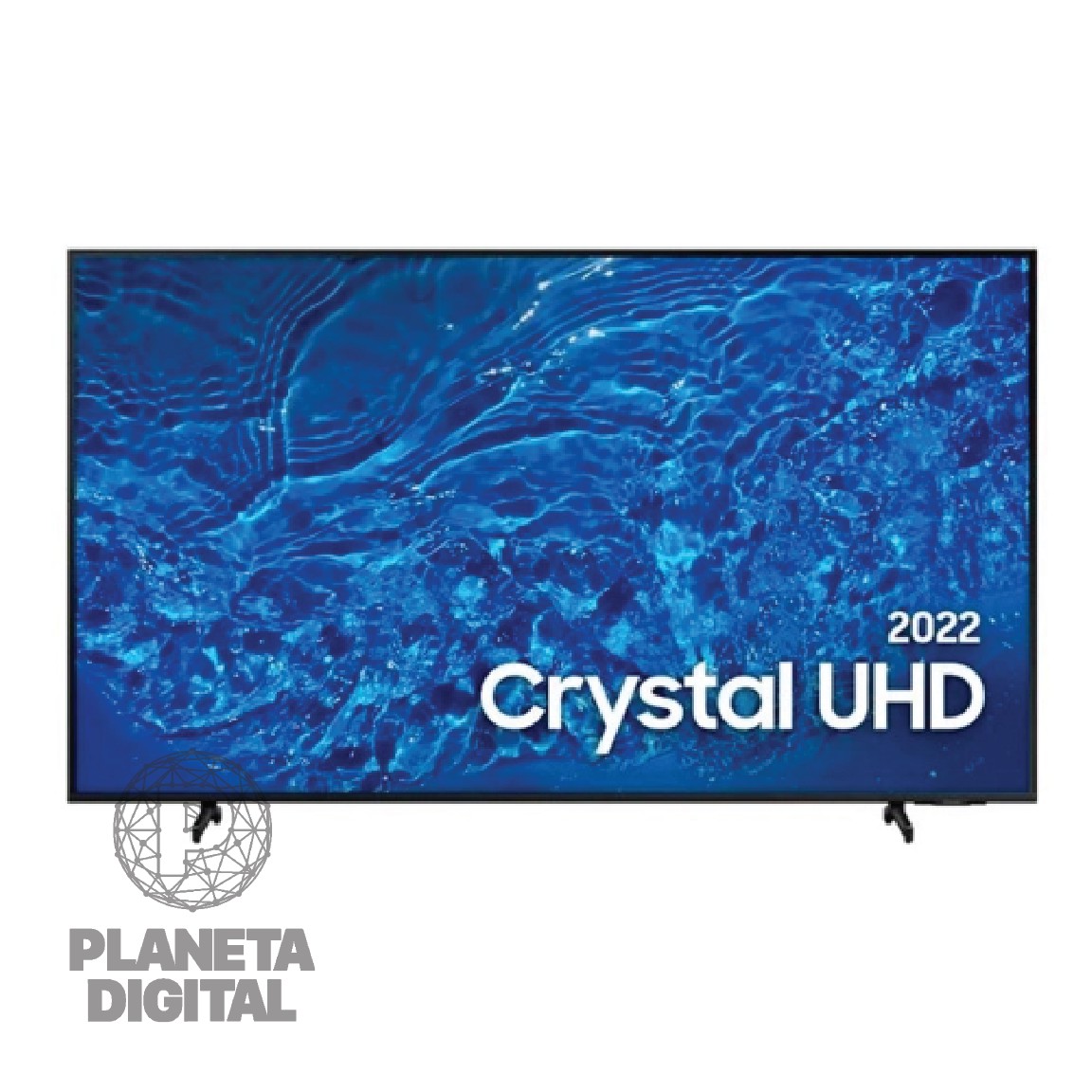 Smart TV 65" LED Ultra HD 4K Crystal Interação por Voz 60Hz Bluetooth USB  Wi-Fi HDMI Cinza - SAMSUNG - Loja Planeta Digital