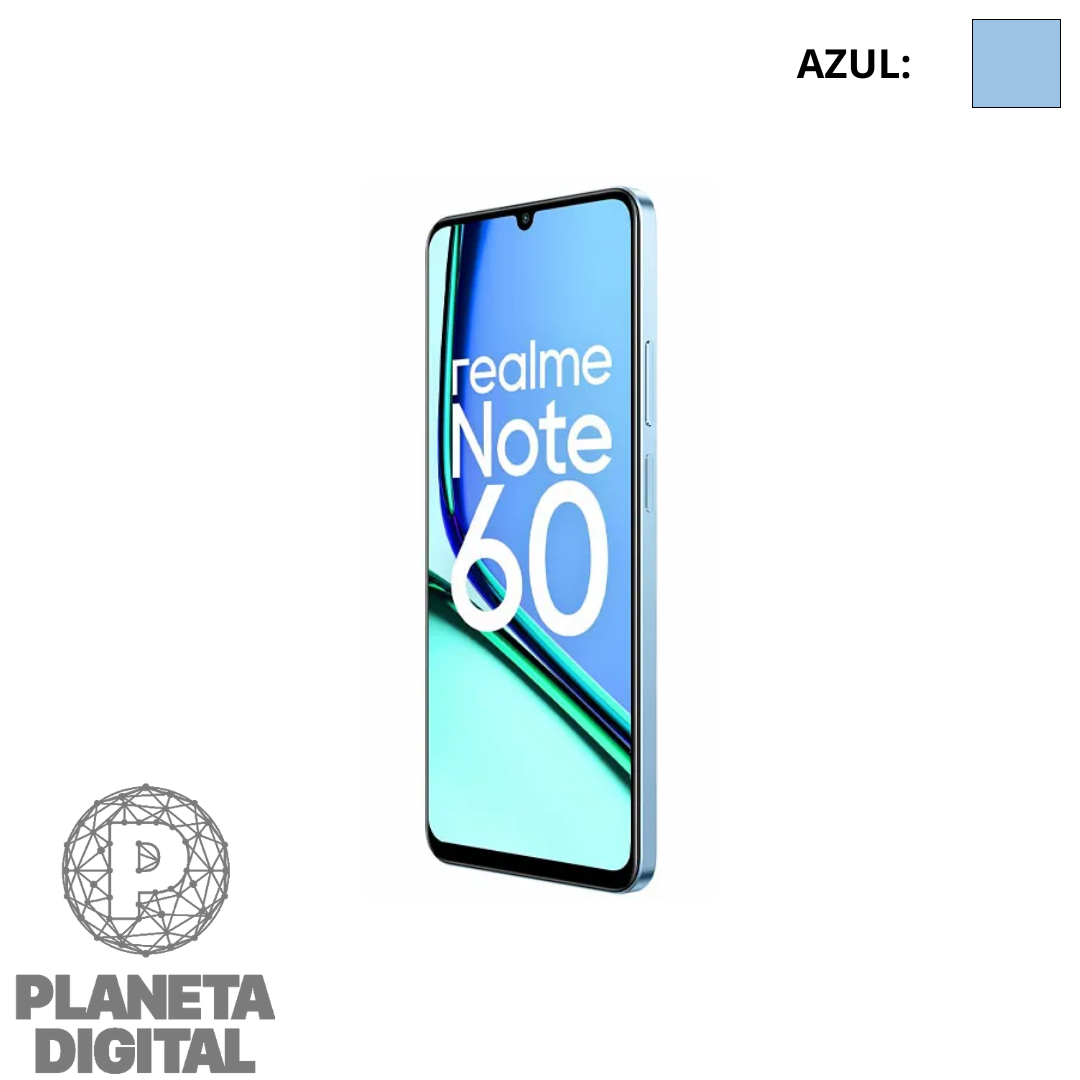 Smartphone Note 60 4G 256GB 4GB RAM Tela 6.74