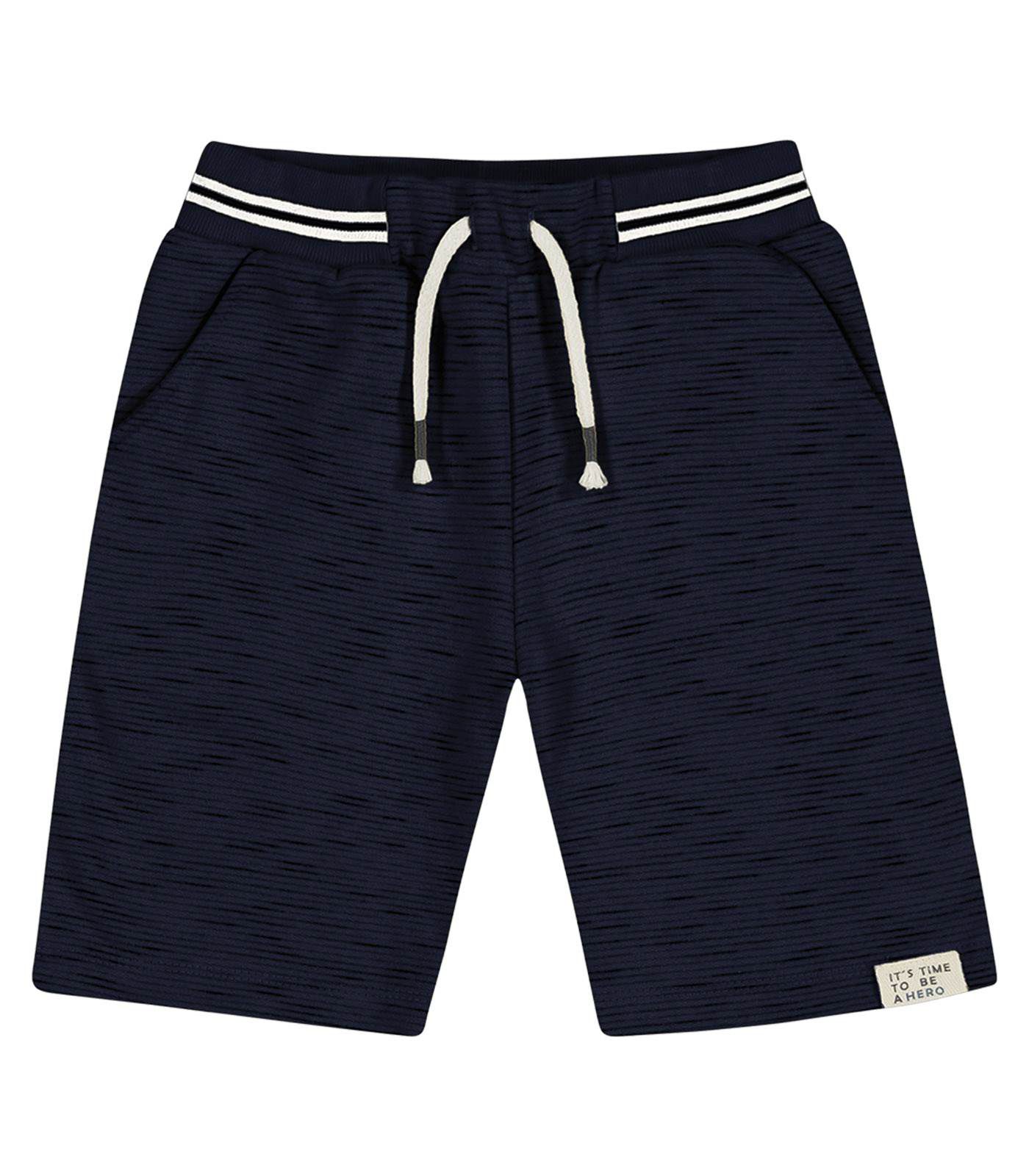 Bermuda de moletom masculina infantil sales
