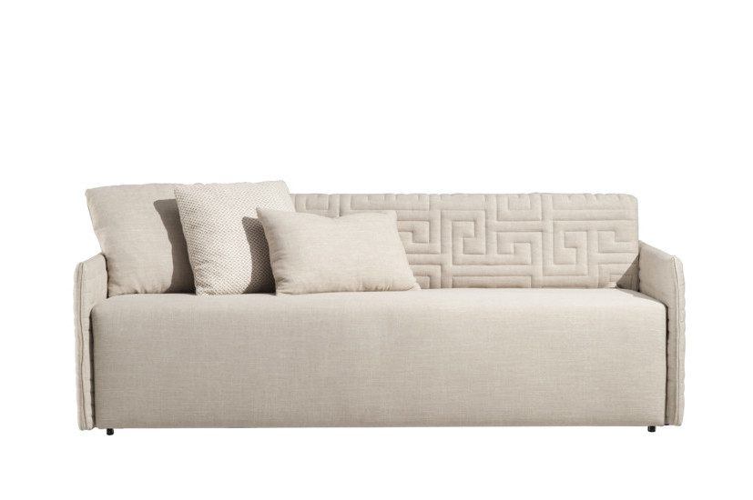 Sofá Cama Casal Tunja S/ Almofadas 1,99m Lakhazza