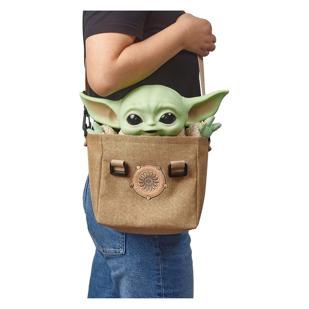 Star Wars Mandalorian Baby Yoda Grogu Pelúcia c/ Mochila - Game Games ...