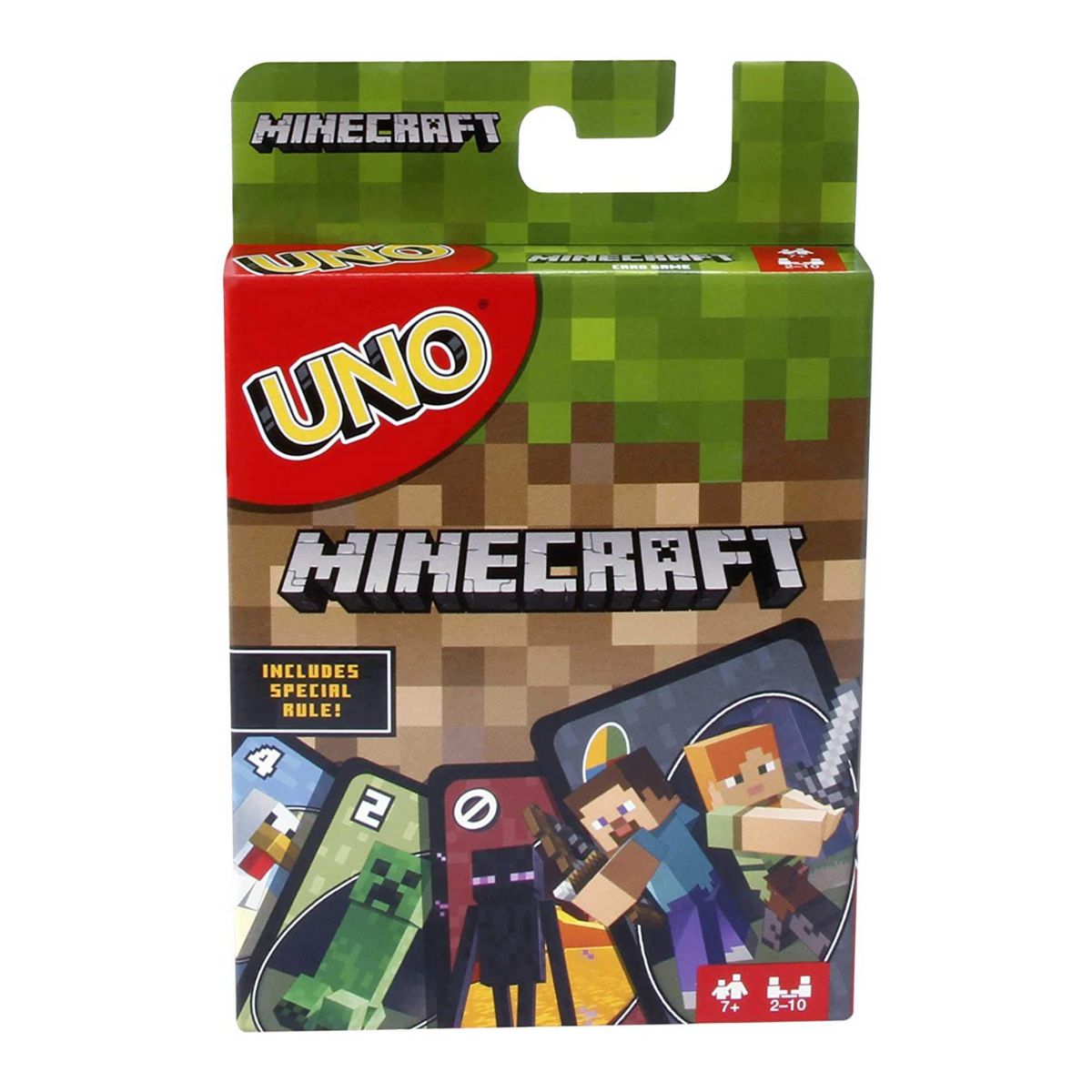 Jogo Cartas UNO Minecraft Inglês - Mattel - Game Games - Loja de