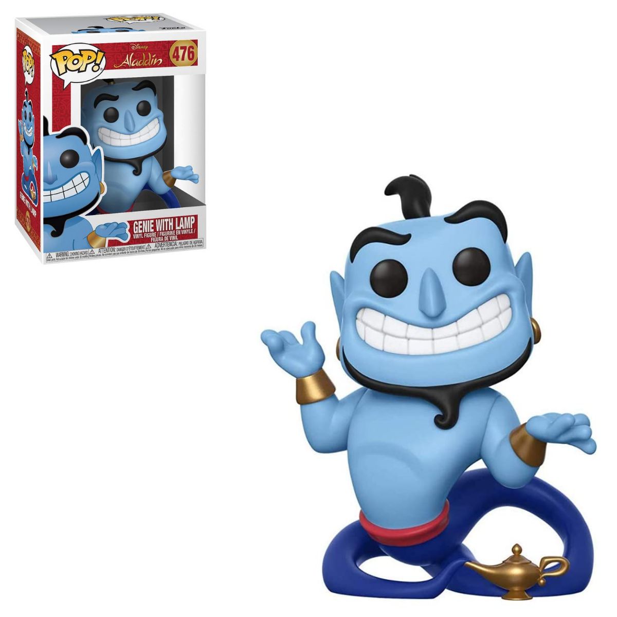 Funko Pop Disney Aladdin 476 Genie With Lamp Gênio - Game Games - Loja de  Games Online