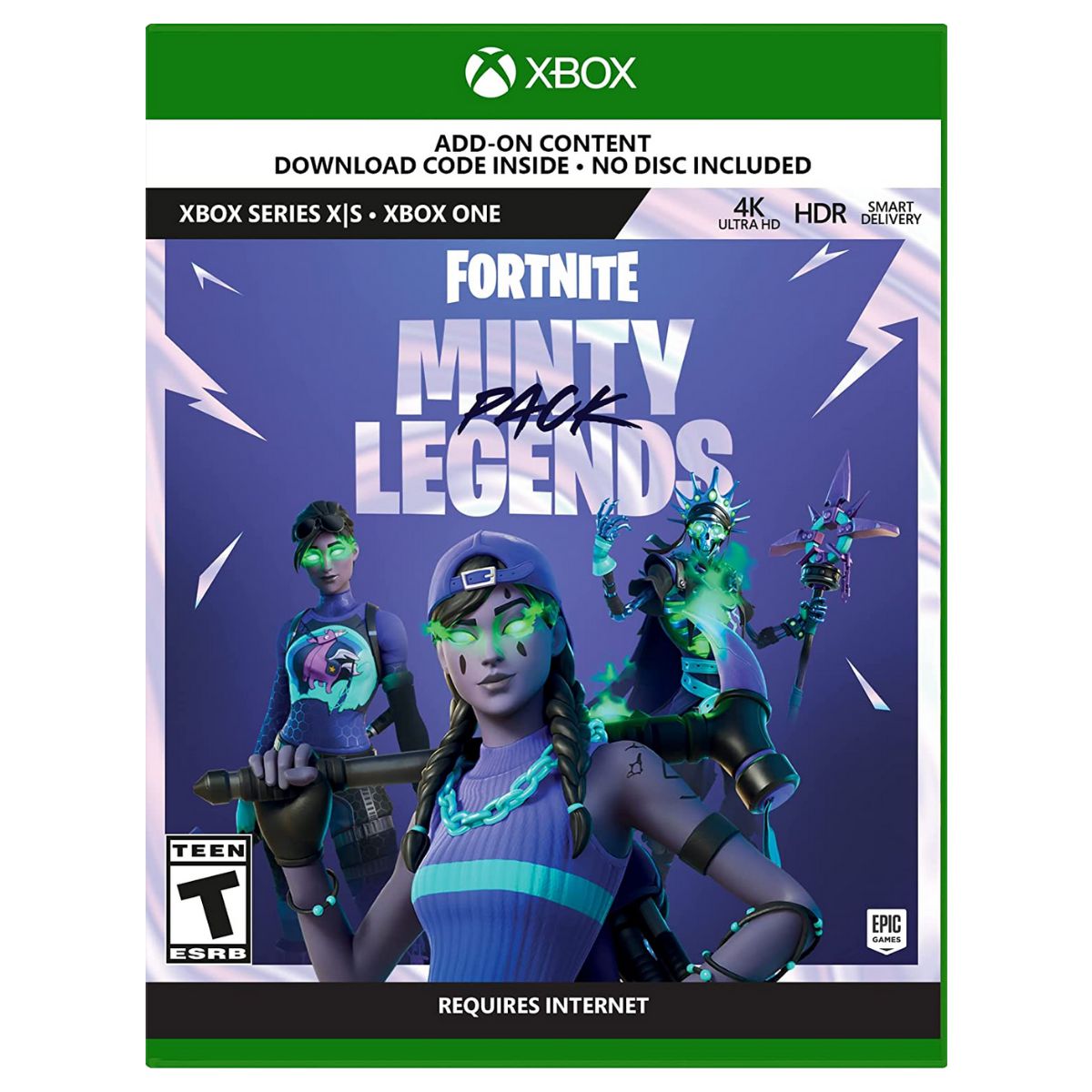 Fortnite Minty Legends Pack (code in Box) - Xbox One, Xbox Series X/S -  Game Games - Loja de Games Online