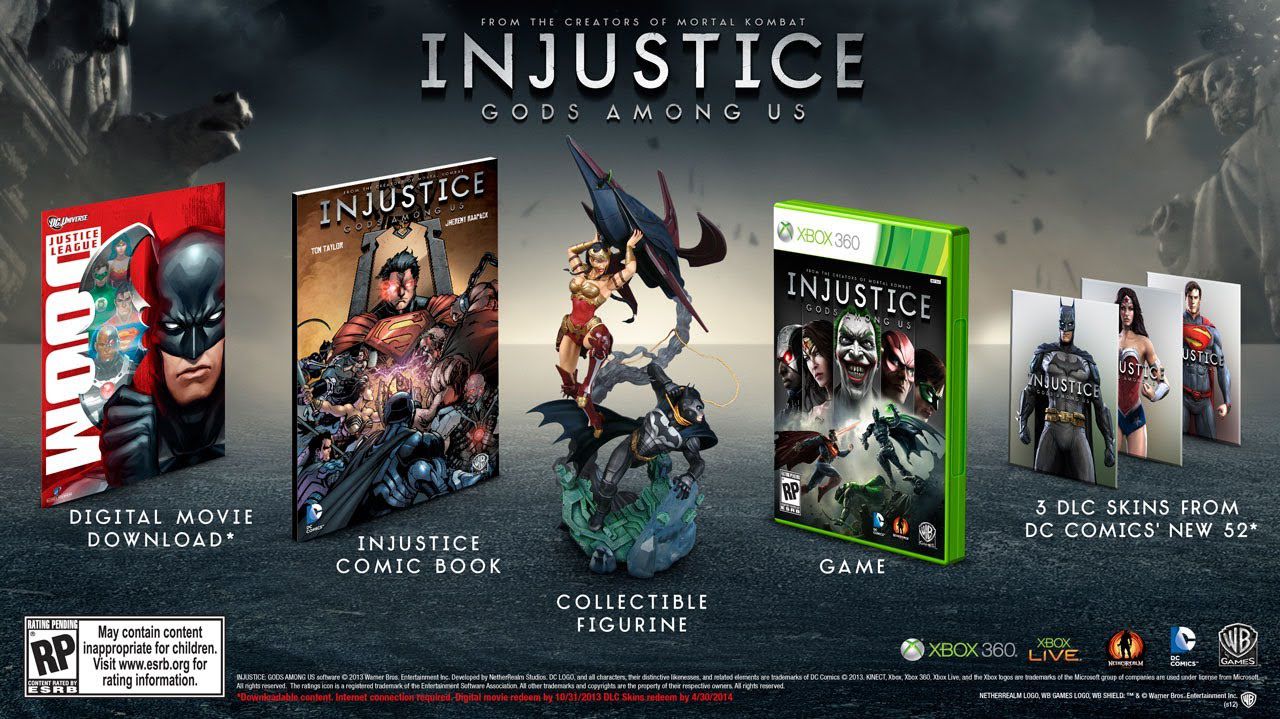 Injustice: Gods Among Us Xbox 360 Jogo em Mídia Digital Original -  ADRIANAGAMES