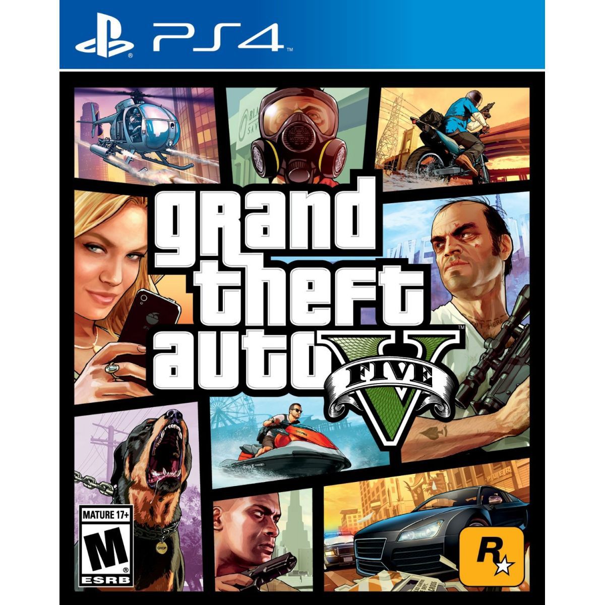 Grand Theft Auto V - GTA V - GTA 5 PS3 - Game Games - Loja de Games Online