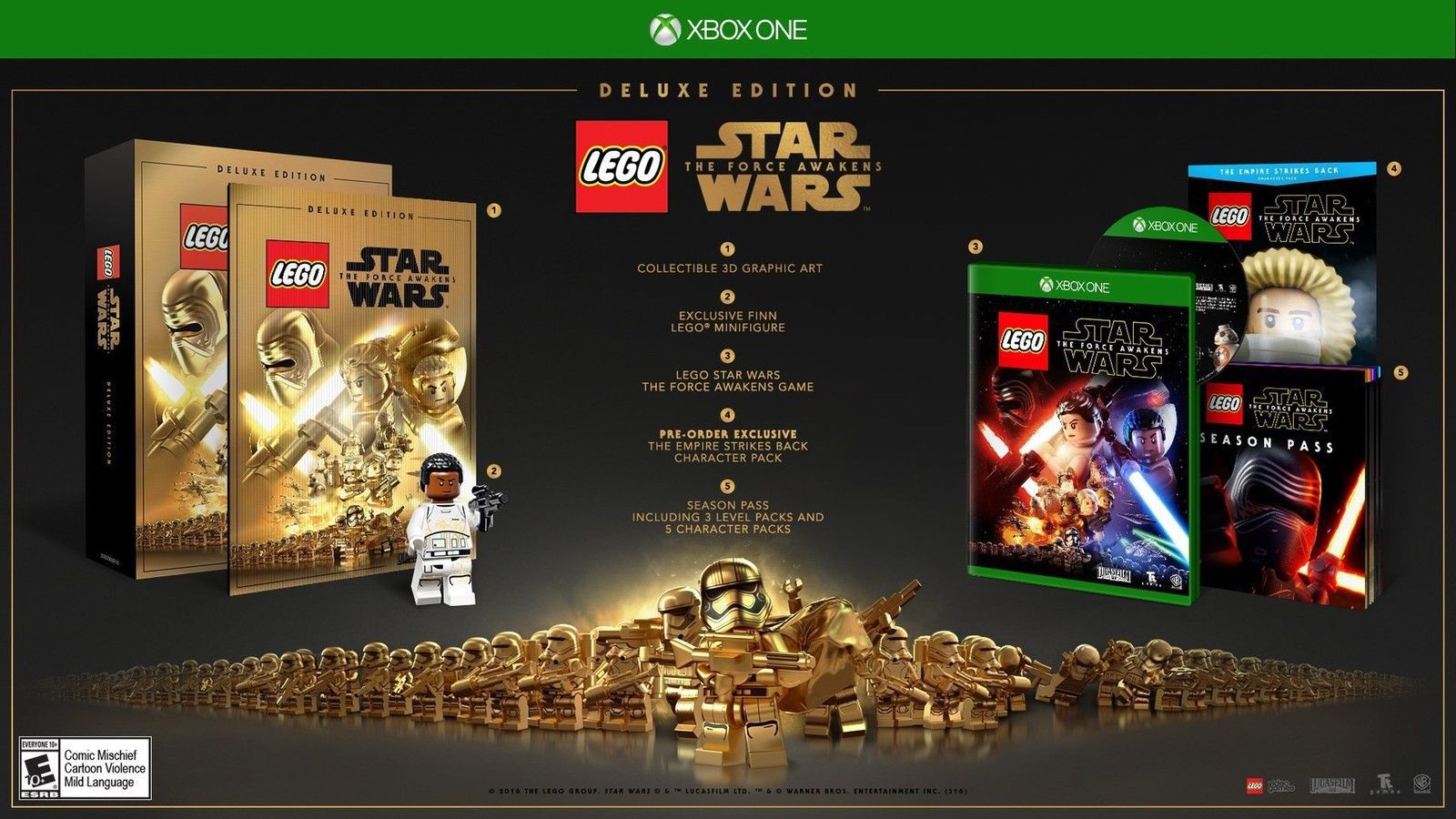 Jogo Lego Star Wars: O Despertar Da Força Xbox 360 Warner Bros com