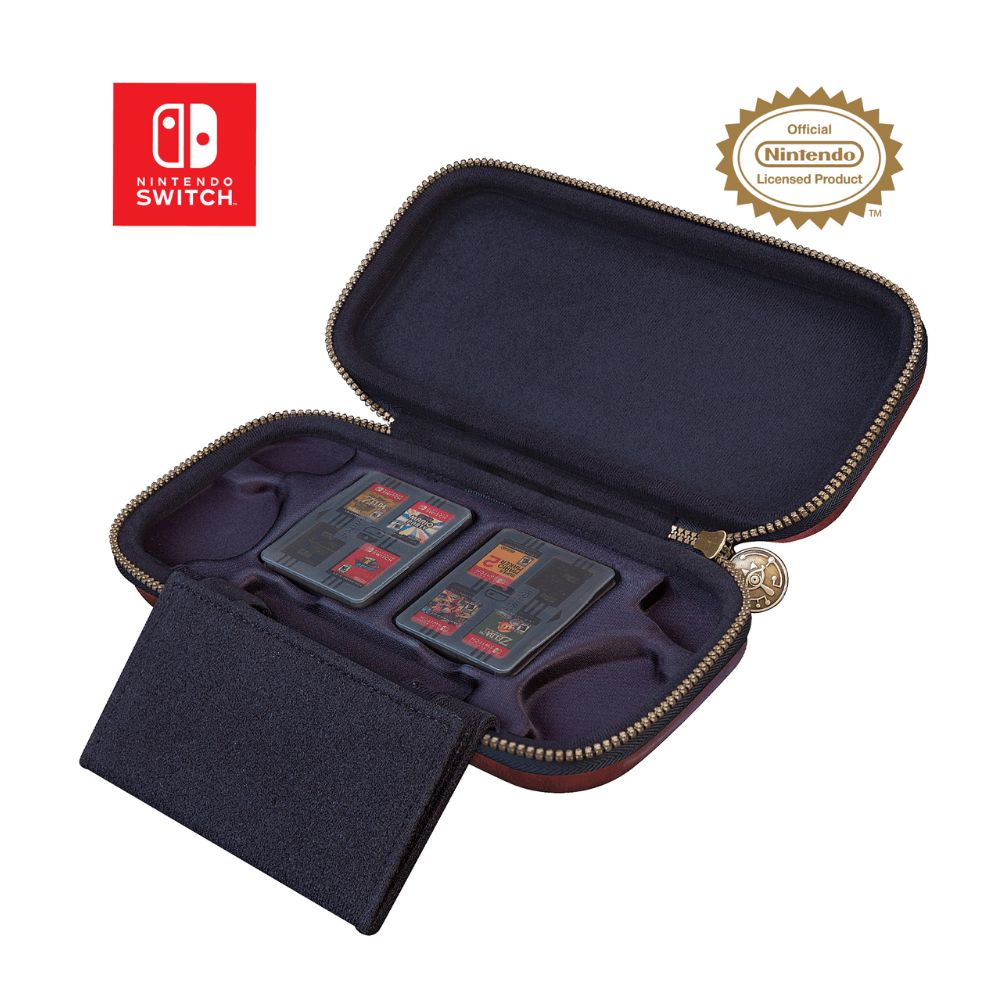 Deluxe Travel Case Switch Zelda Link Brown Switch / Switch Lite/ OLED ...