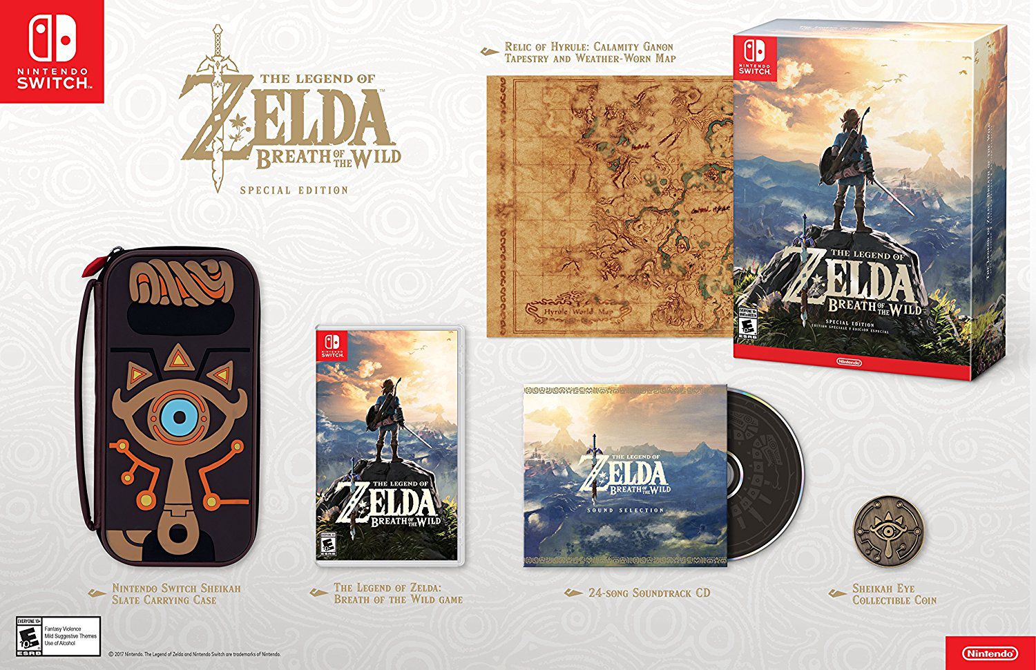 The Legend of Zelda: Breath of the Wild Special Edition - Switch - Game  Games - Loja de Games Online