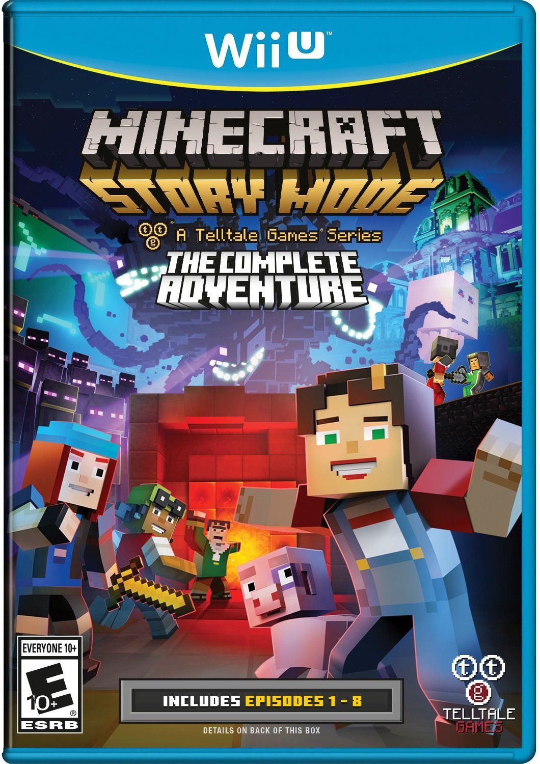 Visão  Minecraft: Story Mode disponível em outubro