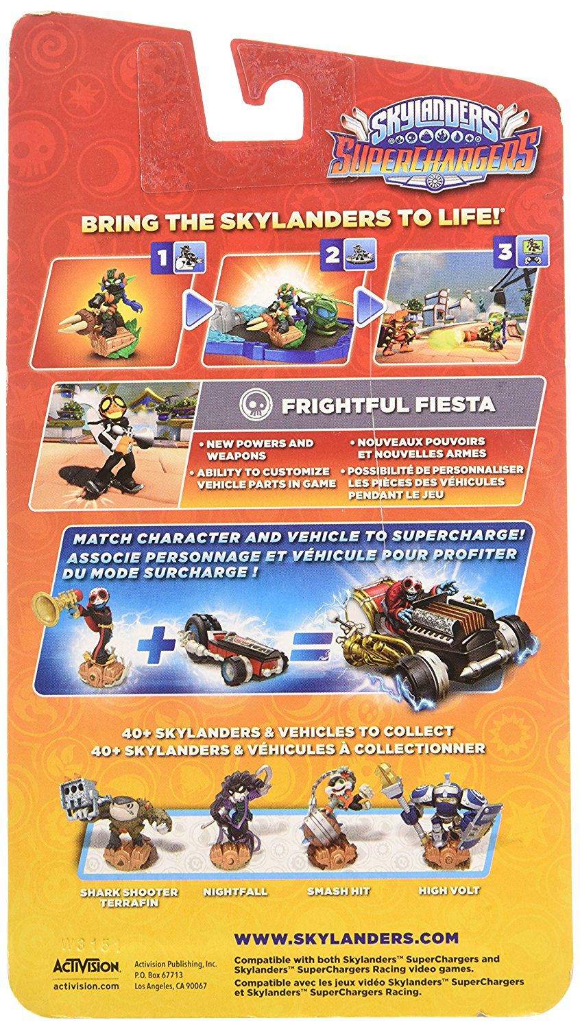 Skylanders Superchargers Drivers Frightful Fiesta Halloween Game