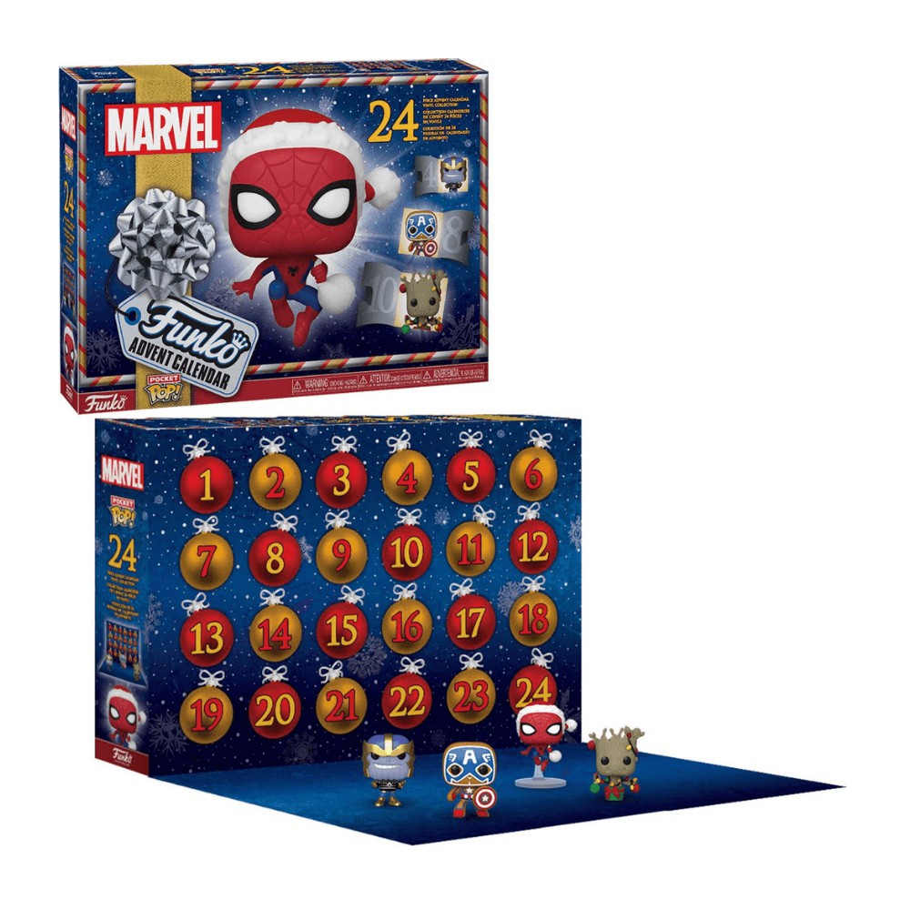 Funko Pocket Pop Advent Calendar Marvel Holiday 2022 Game Games