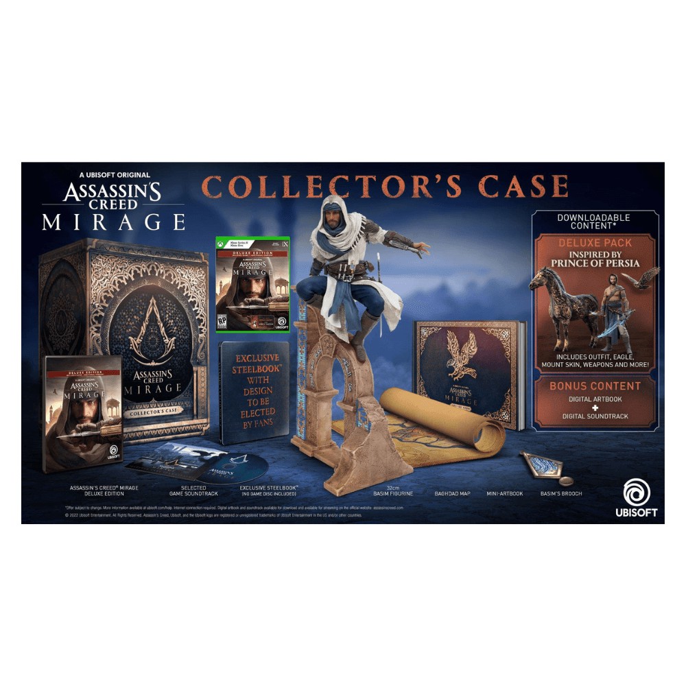  ASSASSIN'S CREED MIRAGE - DELUXE EDITION, XBOX X : Video Games