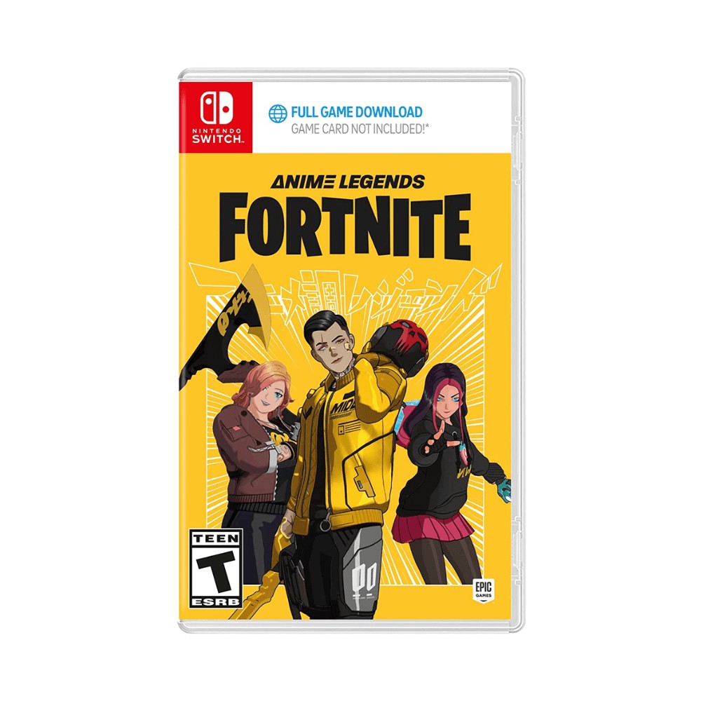 Fortnite Anime Legends (code in Box) - Switch - Game Games - Loja de Games  Online