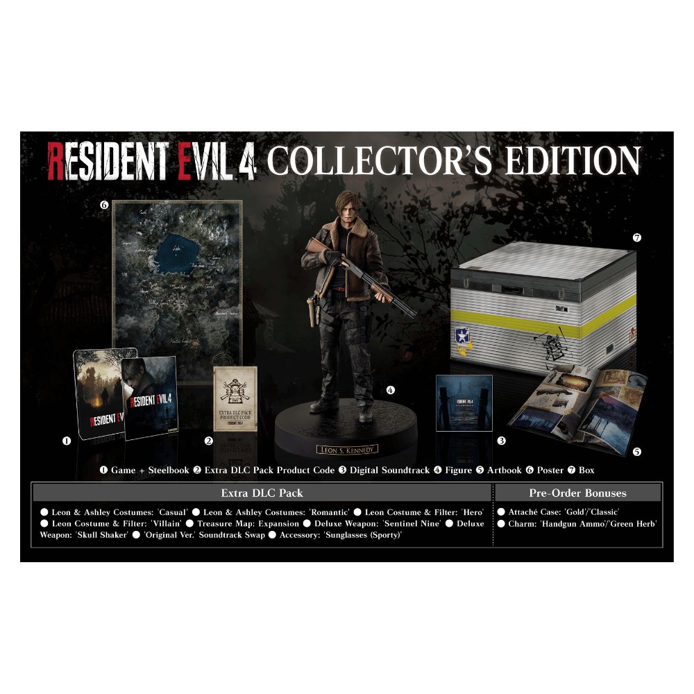 Resident Evil 4 Remake Collectors Edition