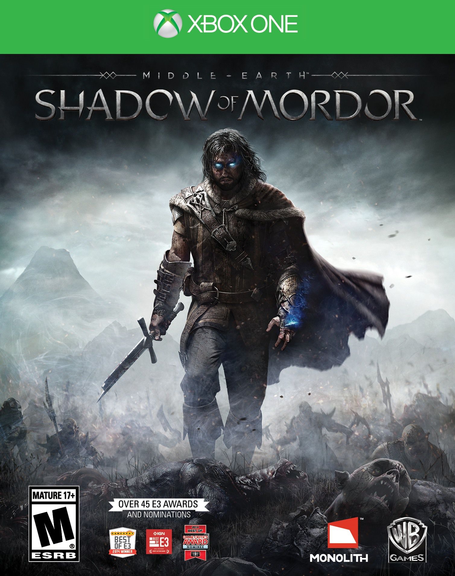 Middle-Earth Shadow Of War Sombras da Guerra Ed. Limitada - Xbox