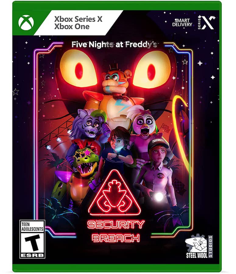 Jogo xbox 360 fnaf security breach