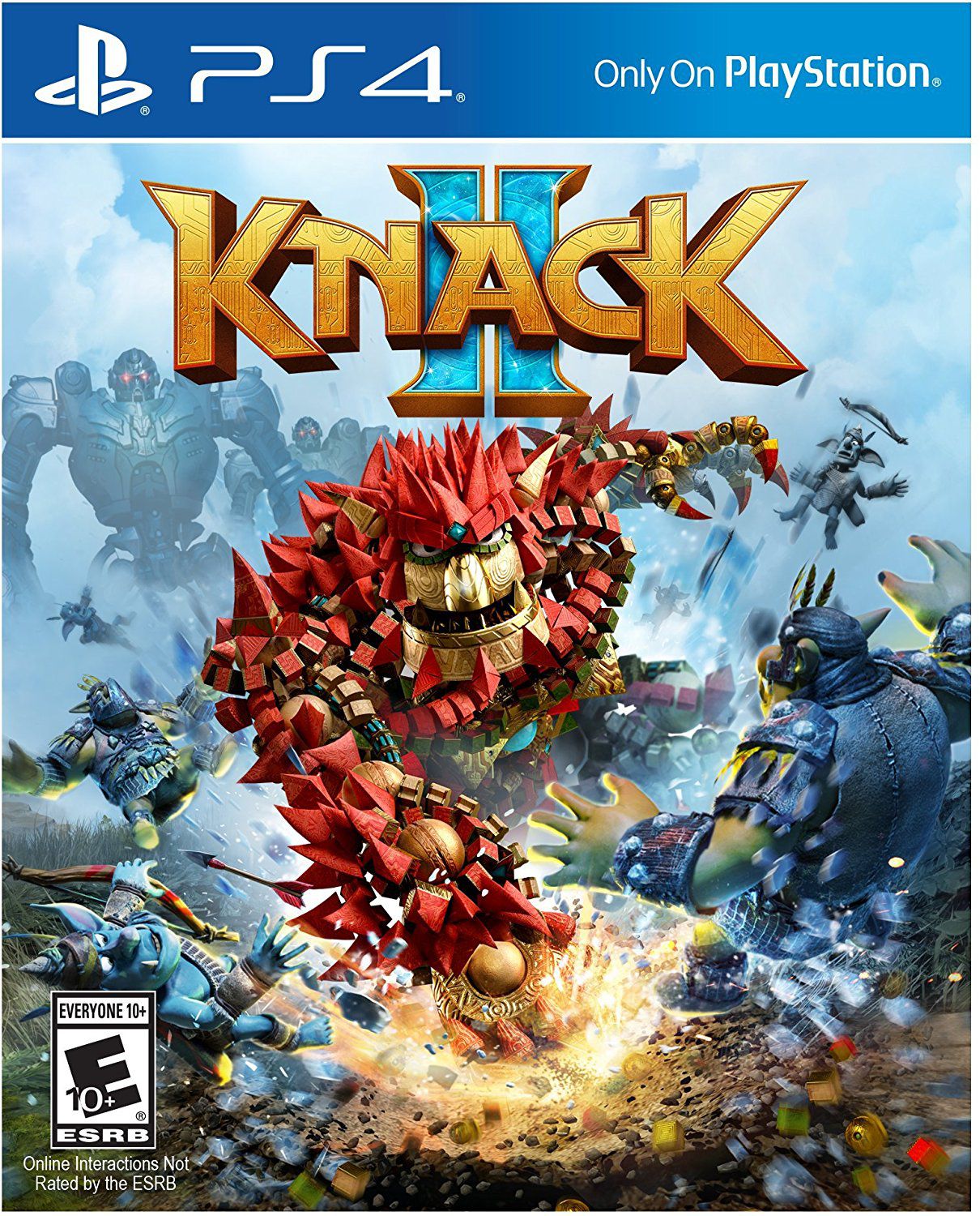 Jogo Knack 2 - PS4 - Jogos PS4 Curitiba - Playstation 4 Curitiba - Play 4 -  Loja de Games Curitiba - Brasil Games - Console PS5 - Jogos para PS4 