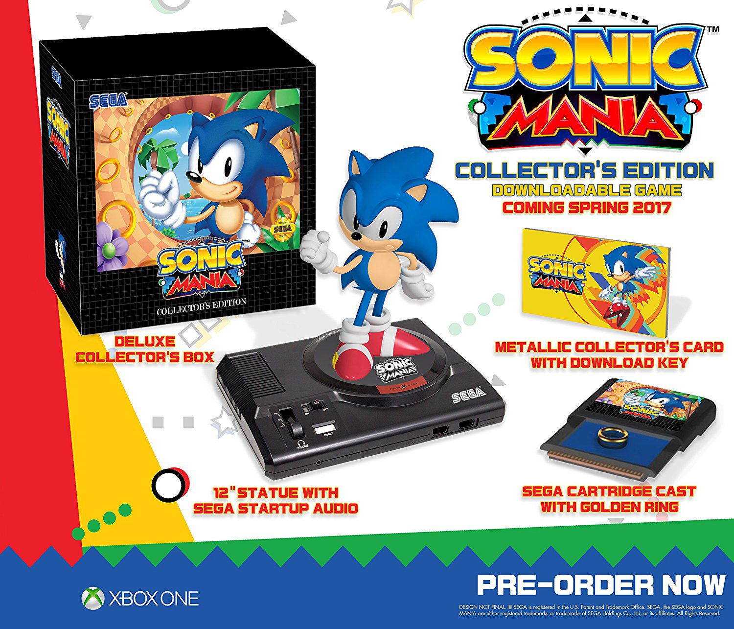 Sonic Mania - XBOX ONE [EUA] - Xande A Lenda Games. A sua loja de jogos!