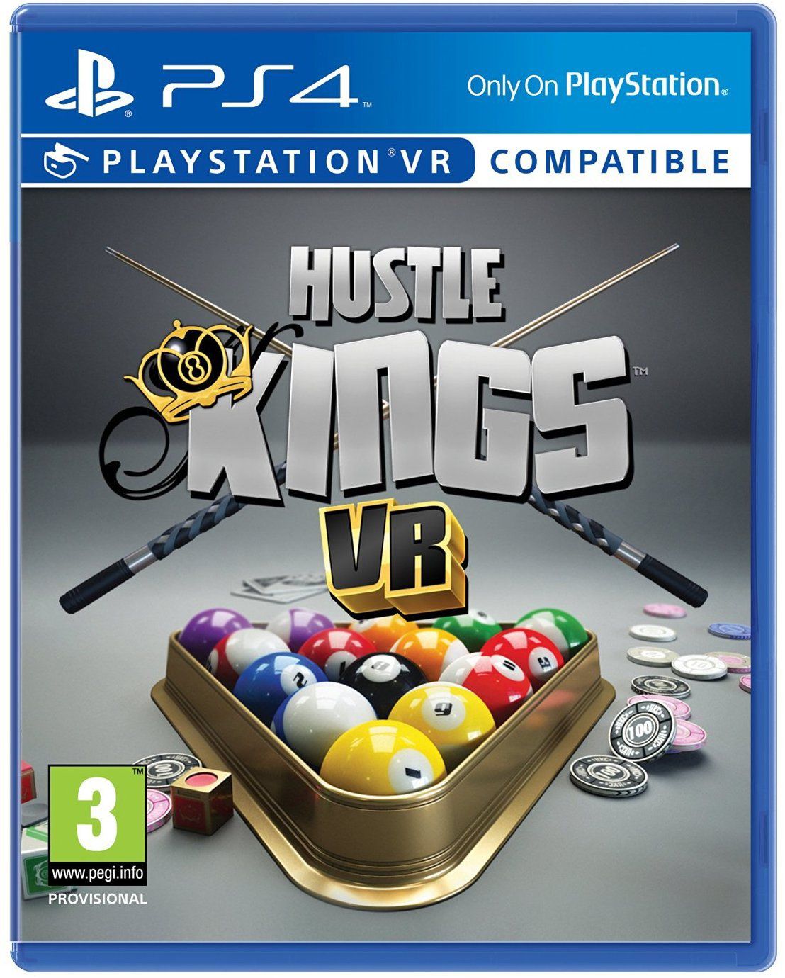 Hustle Kings c/ VR Mode - PS4 - Game Games - Loja de Games Online