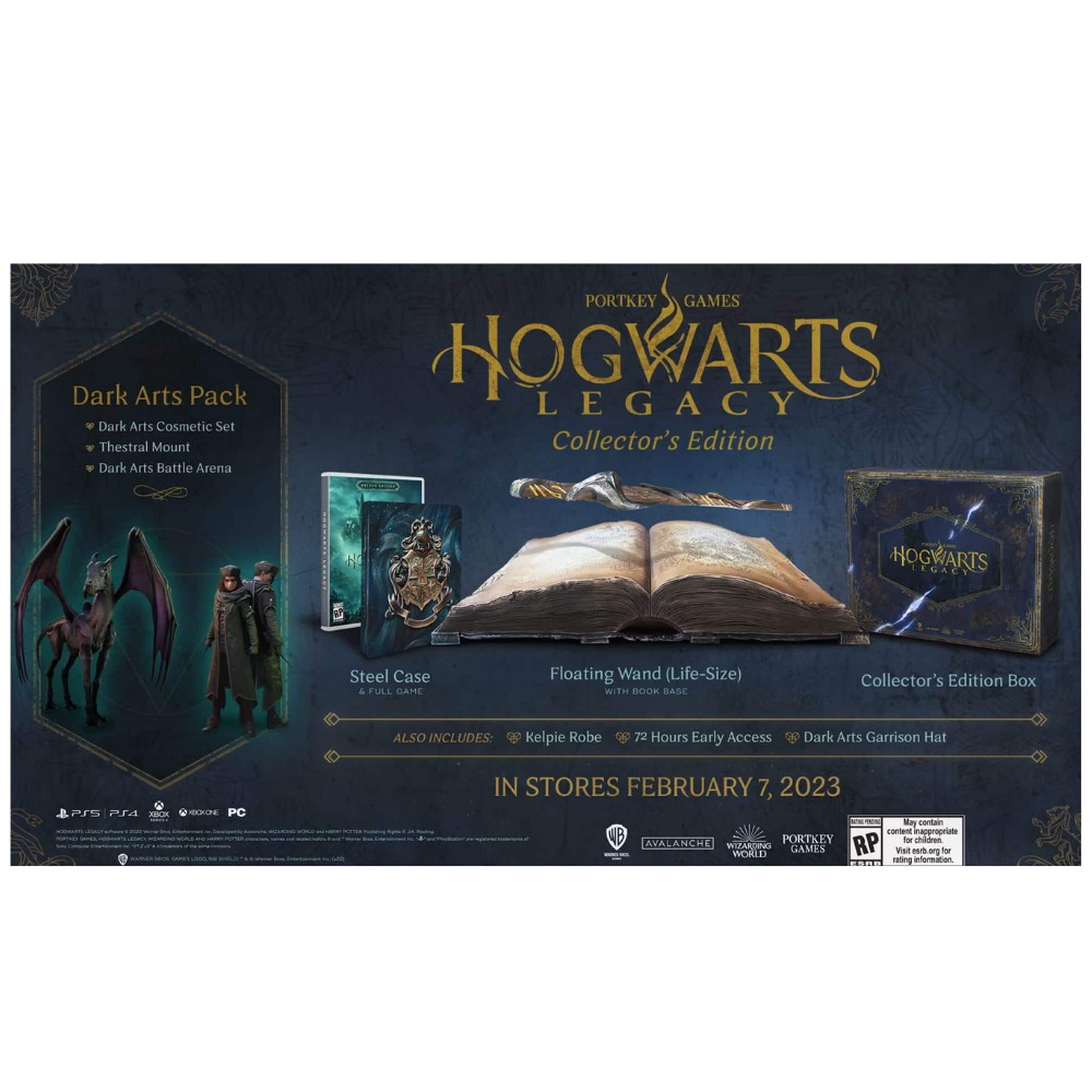 Hogwarts Legacy Harry Potter Ps4 e Ps5 Sem interrupção - RIOS VARIEDADES