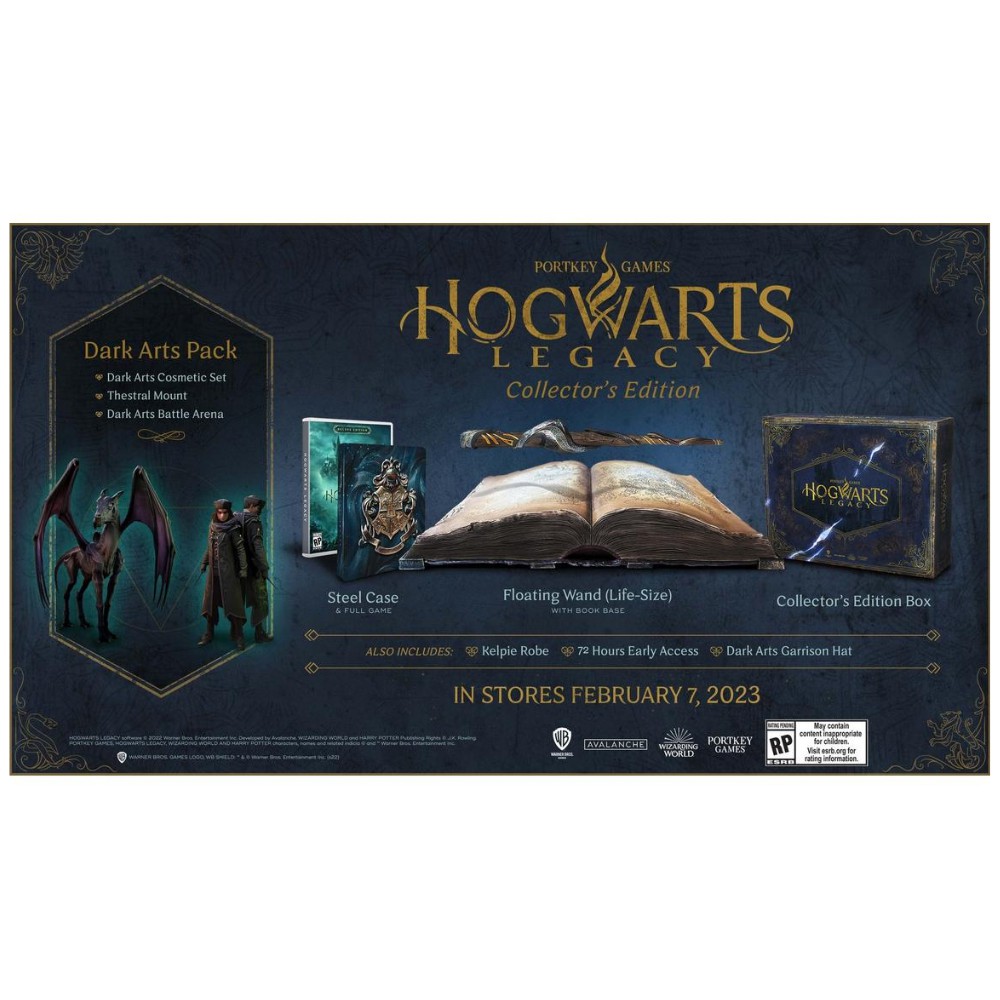 Hogwarts Legacy: versões para Nintendo Switch, PS4 e Xbox One são