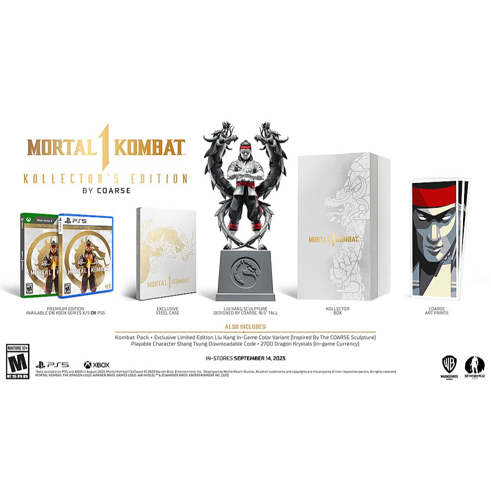 Mortal Kombat X Kollector's Edition by Coarse PS4 - Game Games - Loja de  Games Online