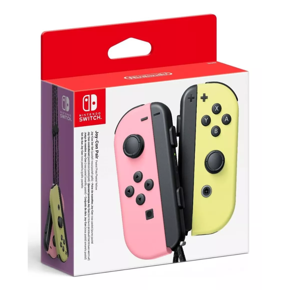 nintendo switch joy con l e r vermelho e azul video game em